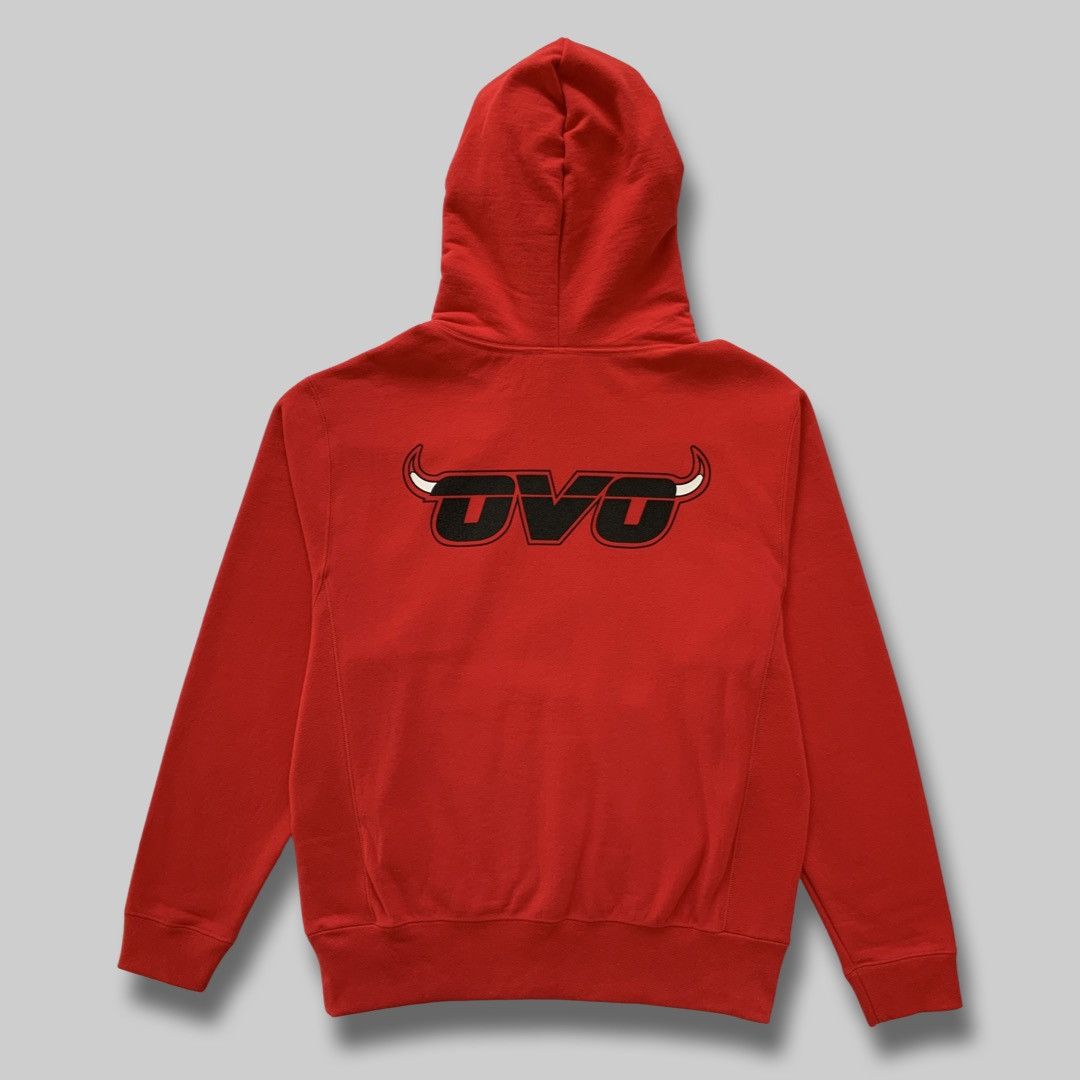 Drake OVO X NBA BULLS HOODIE - XXXL (3XL) Size US XXL / EU 58 / 5 - 3 Thumbnail