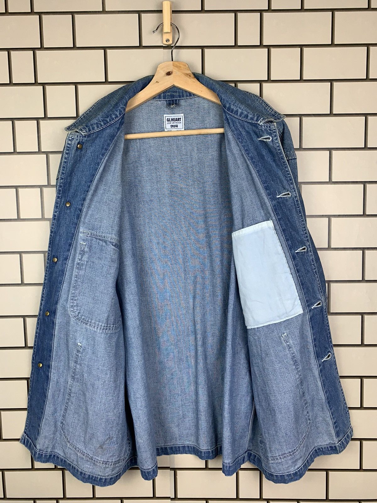 Japanese Brand × Vintage Vintage Japanese Brand GL Heart Chore Jacket Size US M / EU 48-50 / 2 - 15 Thumbnail