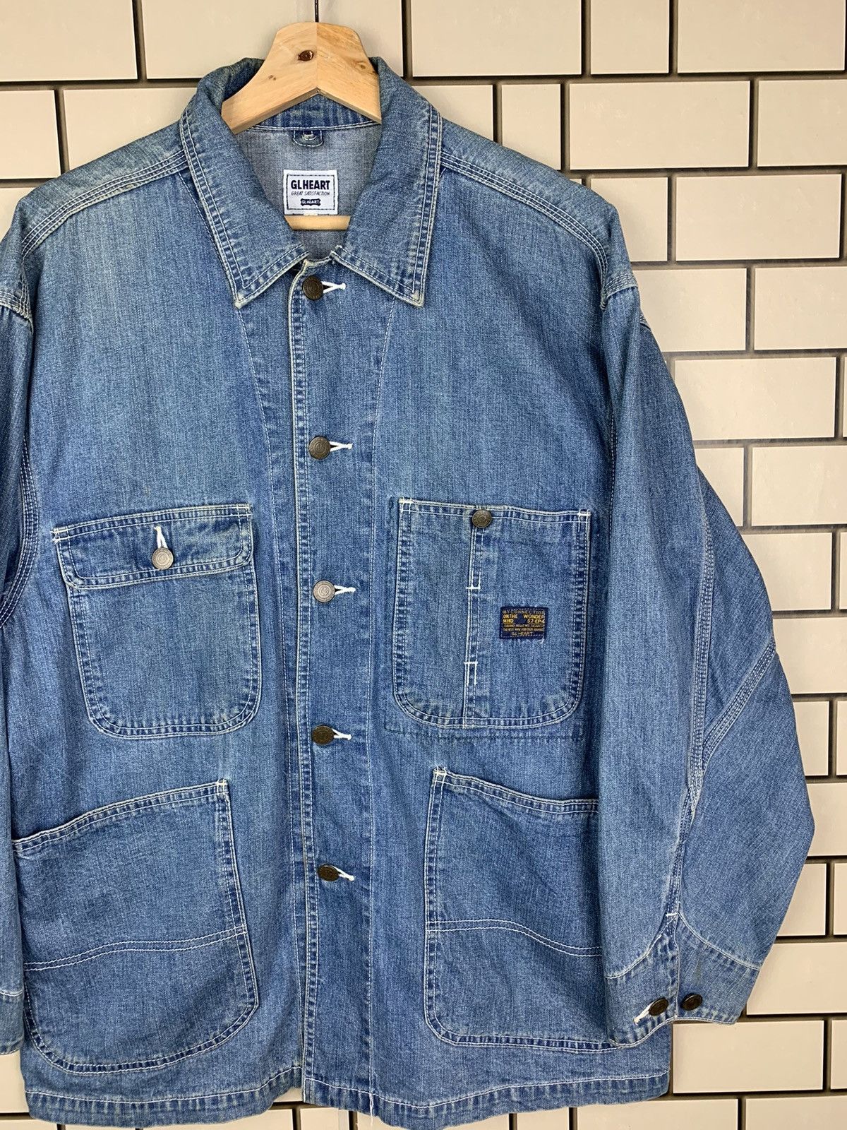 Japanese Brand × Vintage Vintage Japanese Brand GL Heart Chore Jacket Size US M / EU 48-50 / 2 - 5 Thumbnail