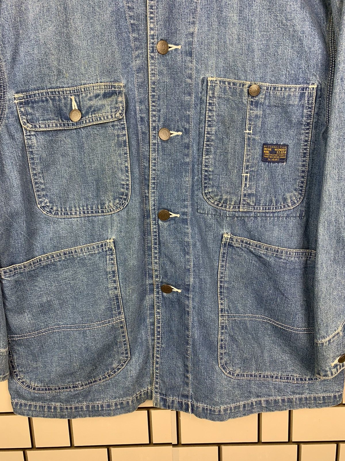 Japanese Brand × Vintage Vintage Japanese Brand GL Heart Chore Jacket Size US M / EU 48-50 / 2 - 3 Thumbnail