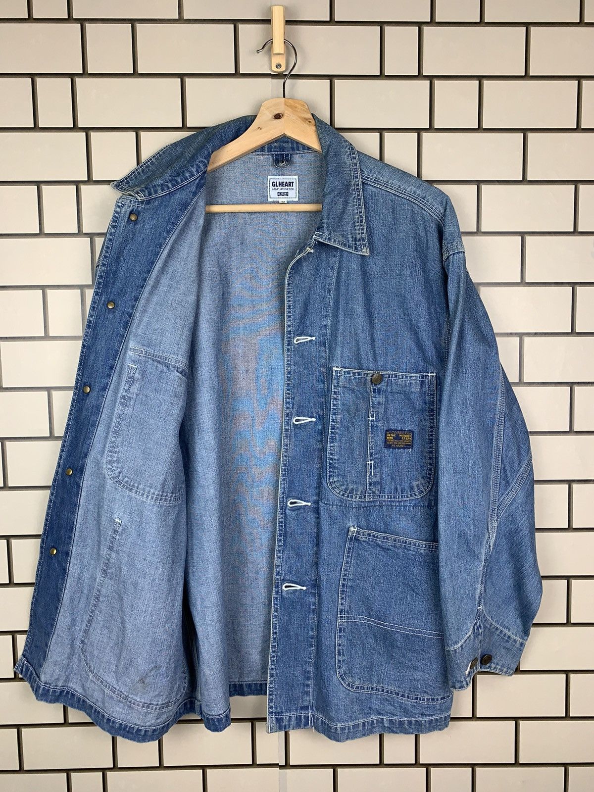 Japanese Brand × Vintage Vintage Japanese Brand GL Heart Chore Jacket Size US M / EU 48-50 / 2 - 14 Thumbnail