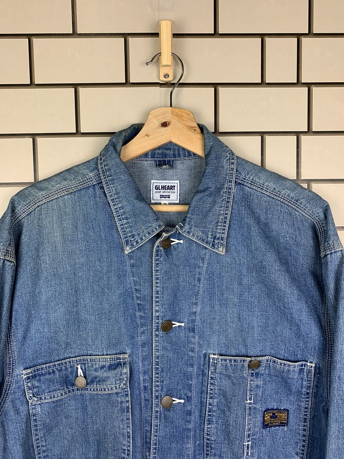 Japanese Brand × Vintage Vintage Japanese Brand GL Heart Chore Jacket Size US M / EU 48-50 / 2 - 2 Thumbnail
