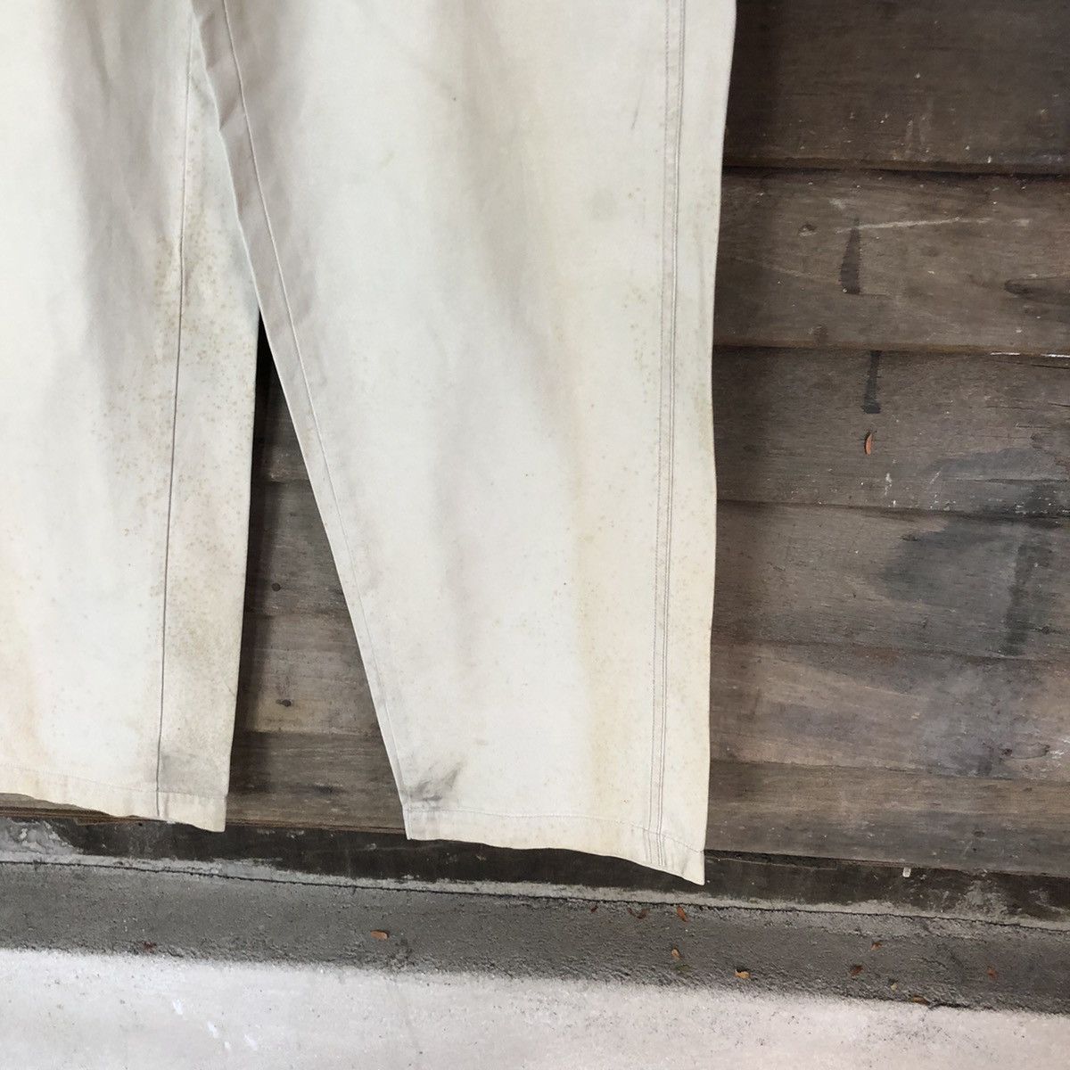 Japanese Brand Japanese Brand dirty utility Brown Cargo Pants #4615 Size US 31 - 9 Thumbnail