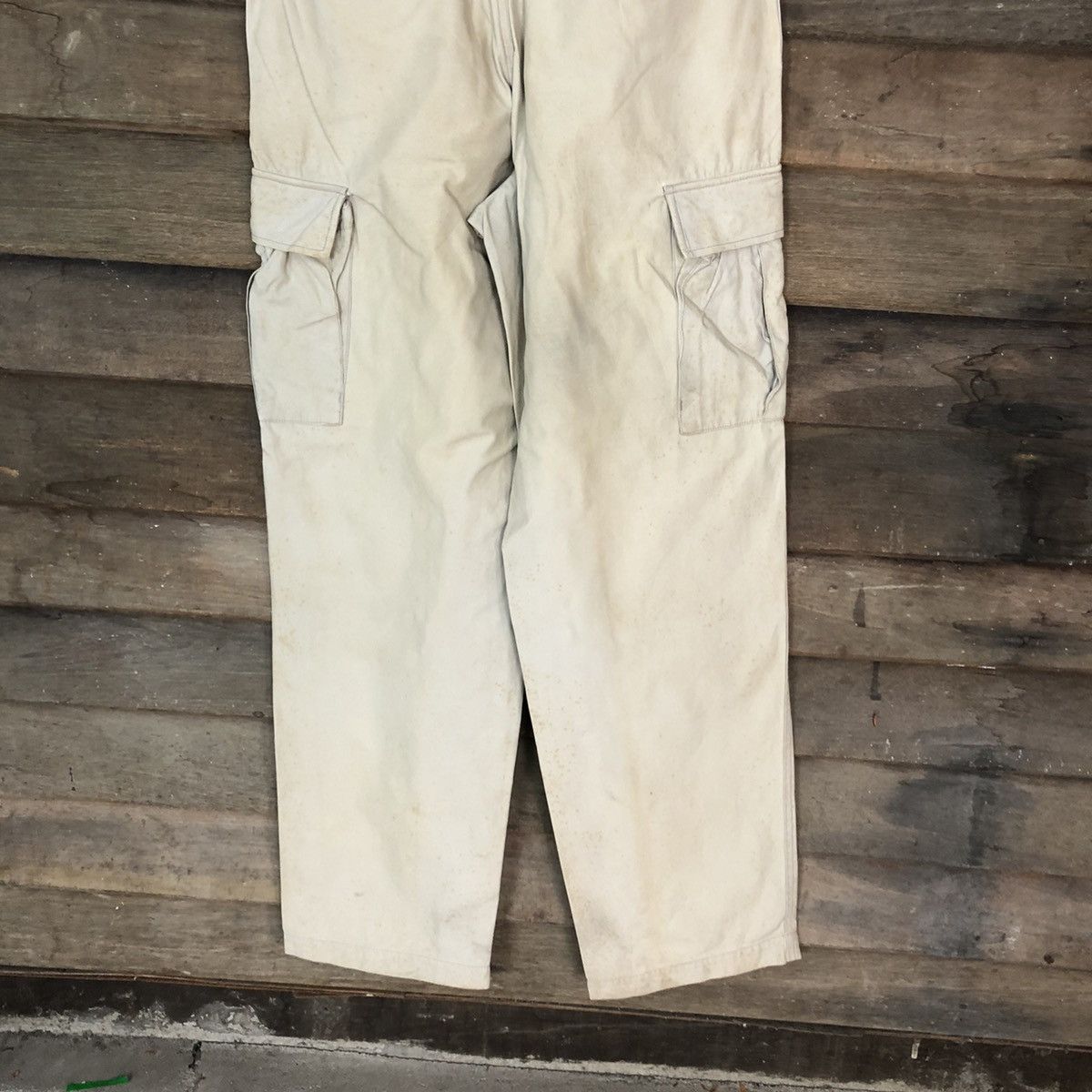 Japanese Brand Japanese Brand dirty utility Brown Cargo Pants #4615 Size US 31 - 13 Thumbnail