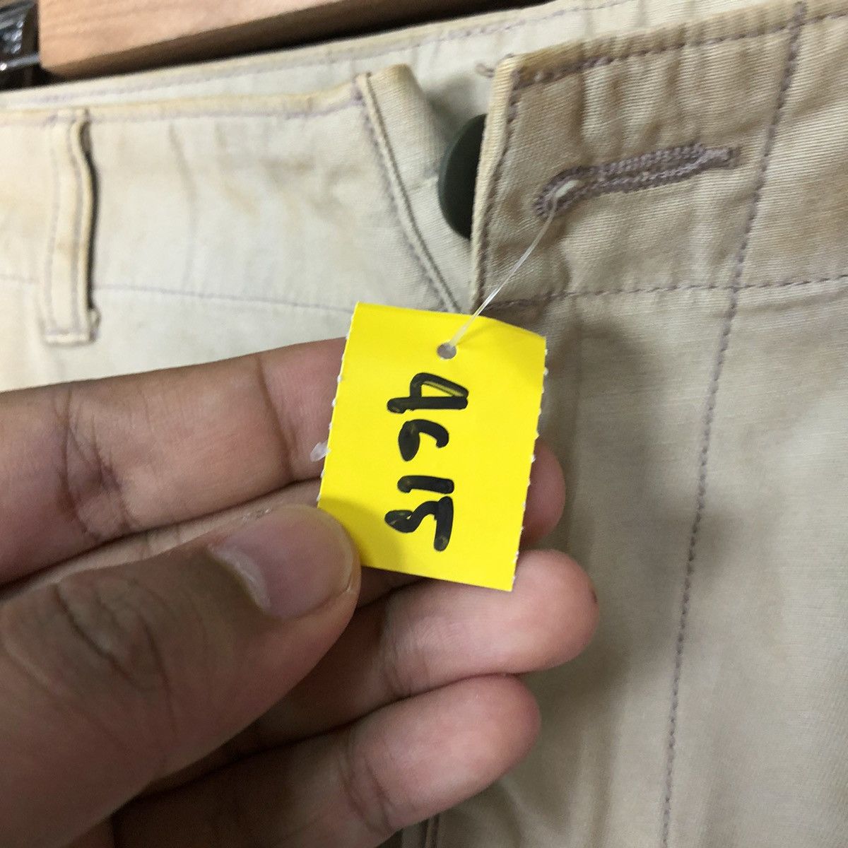 Japanese Brand Japanese Brand dirty utility Brown Cargo Pants #4615 Size US 31 - 10 Thumbnail