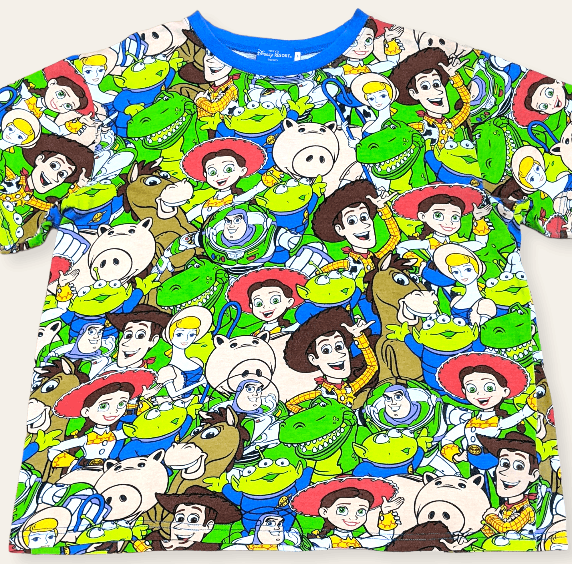Disney × Vintage Vintage Pixar Toy Story Fullprint Character T shirt Size US M / EU 48-50 / 2 - 3 Thumbnail