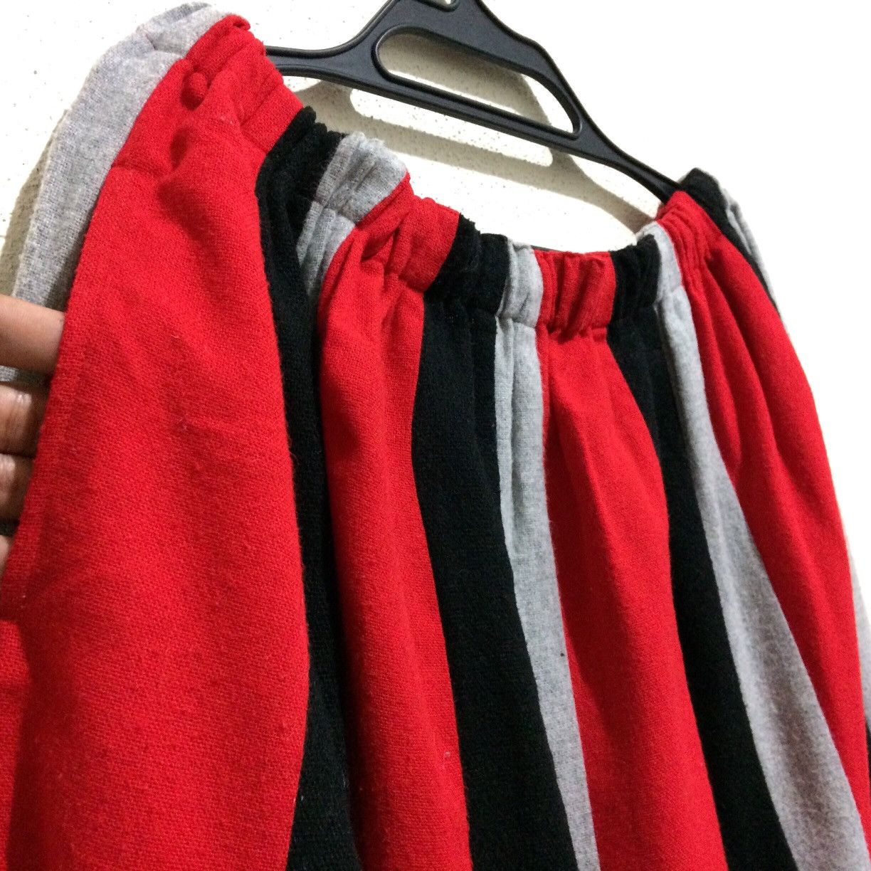 Comme des Garcons Vtg COMME des GARÇONS S.A.S Wool Skirt Made in France Size 31" - 2 Thumbnail