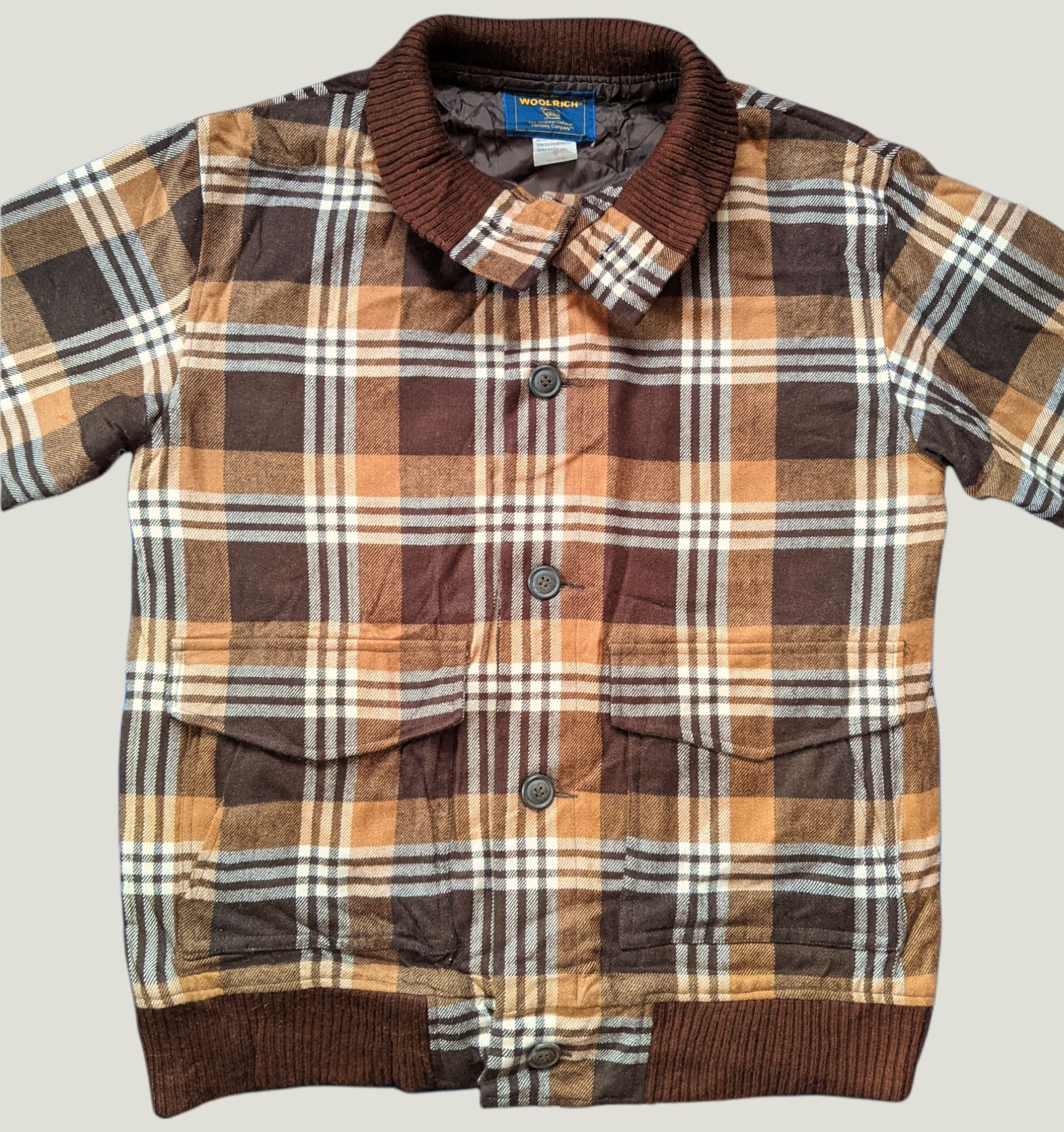 Flannel × Vintage × Woolrich Woolen Mills Vintage Woolrich Plaid Hunting Outdoor Jacket Size US M / EU 48-50 / 2 - 3 Thumbnail