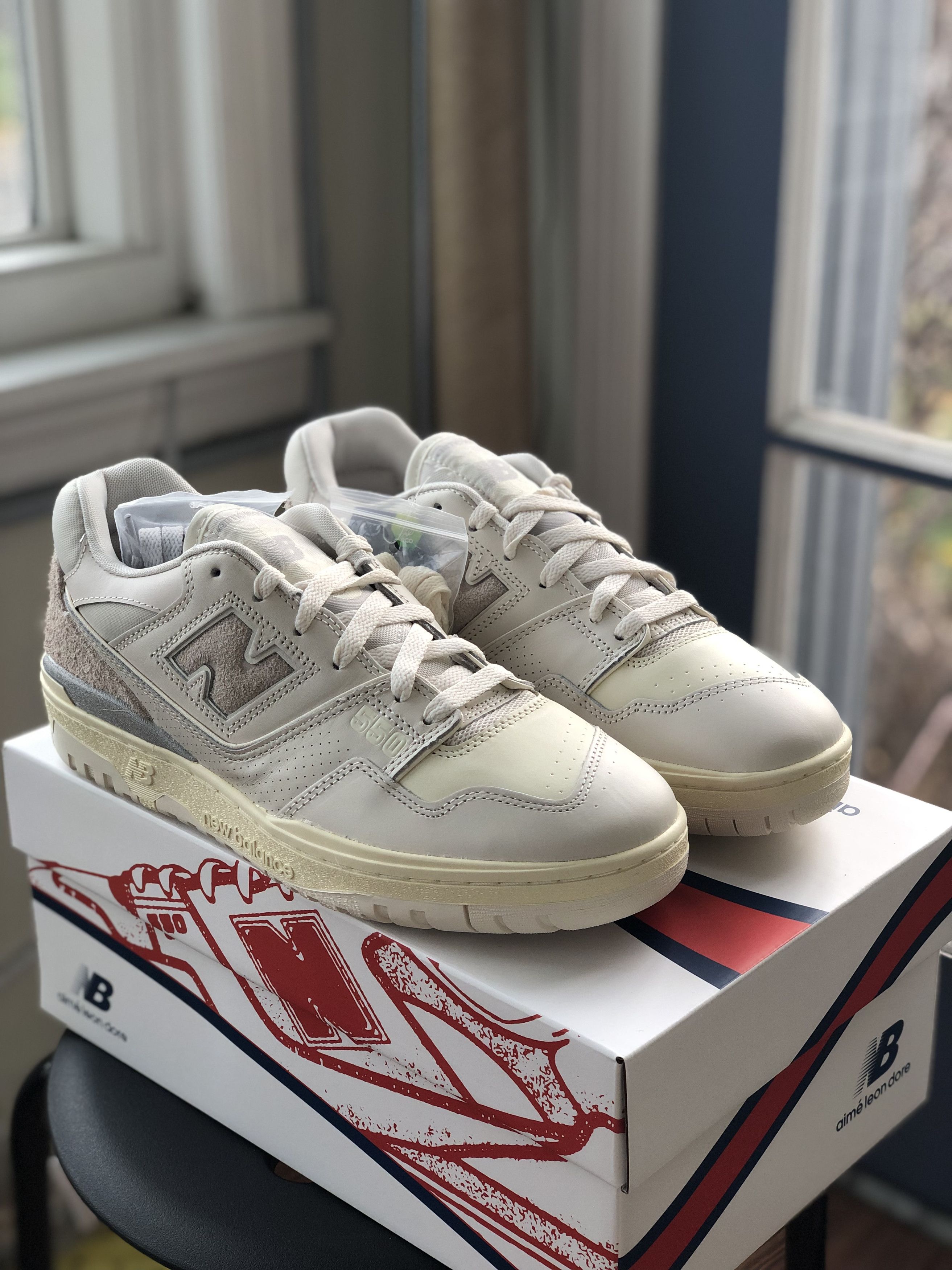 AIMÉ LEON DORE X NEW BALANCE P550 'WHITE'