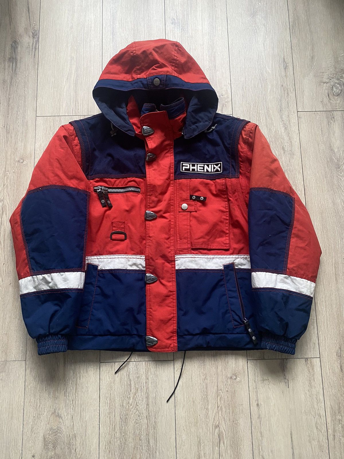 !RARE! Vintage phenix Ski jacket with removable sleeves