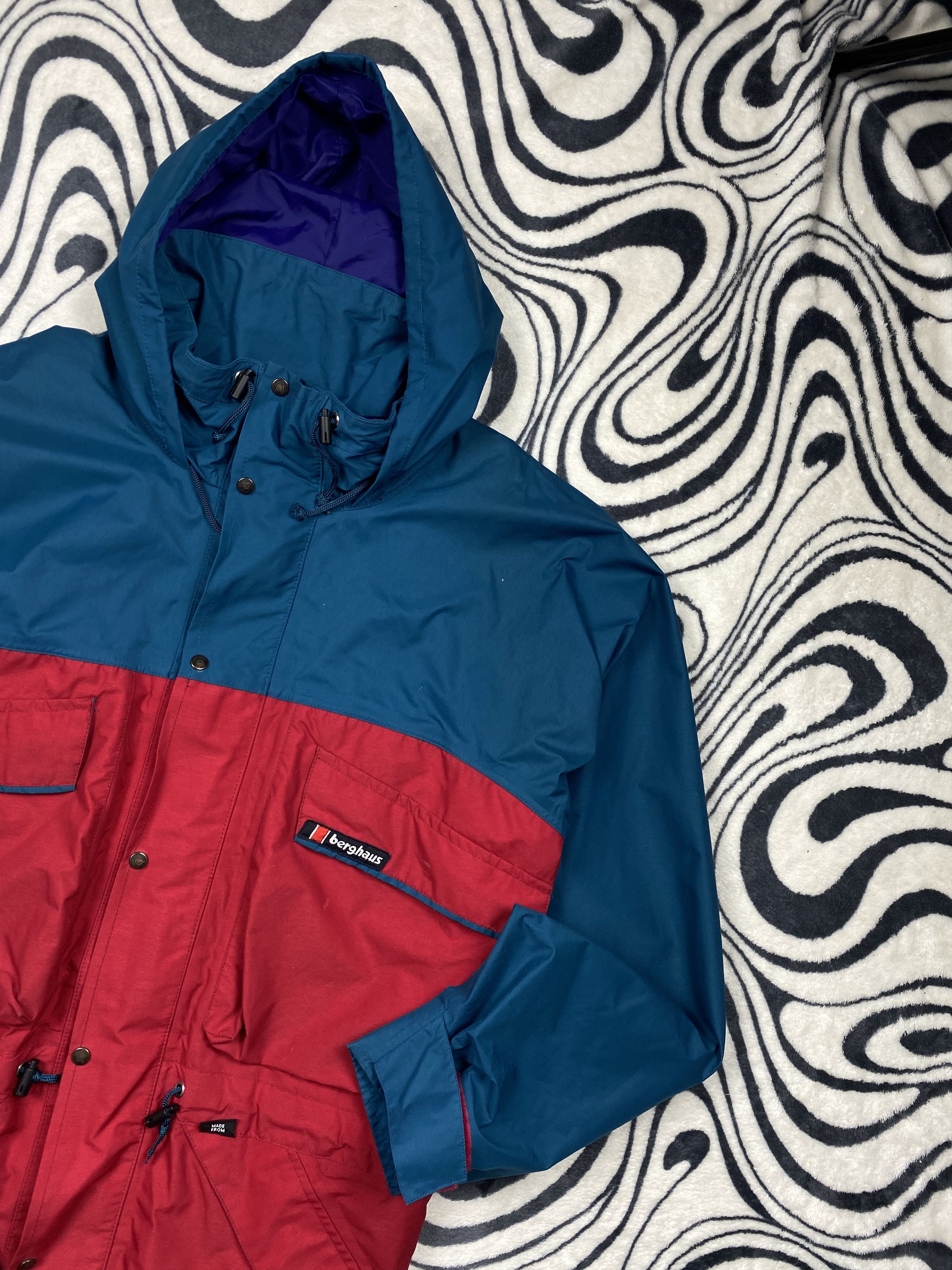 Berghaus Berghaus Mens Trango Extrem Waterproof Jacket 90s Vintage Size US XL / EU 56 / 4 - 2 Thumbnail