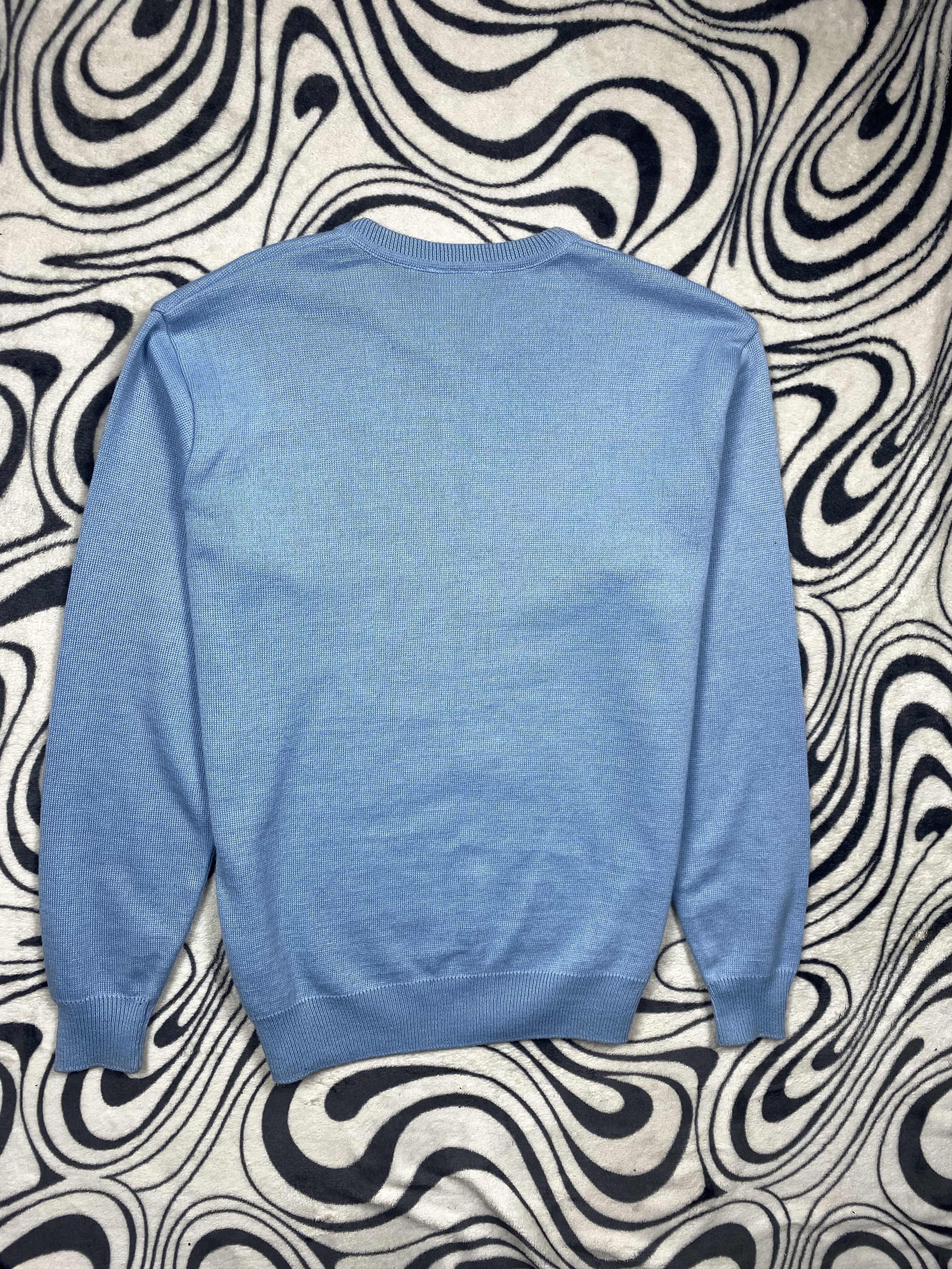 Lacoste × Vintage Lacoste Vintage Mens Wool Knit Sweater Knitwear Size US L / EU 52-54 / 3 - 8 Thumbnail