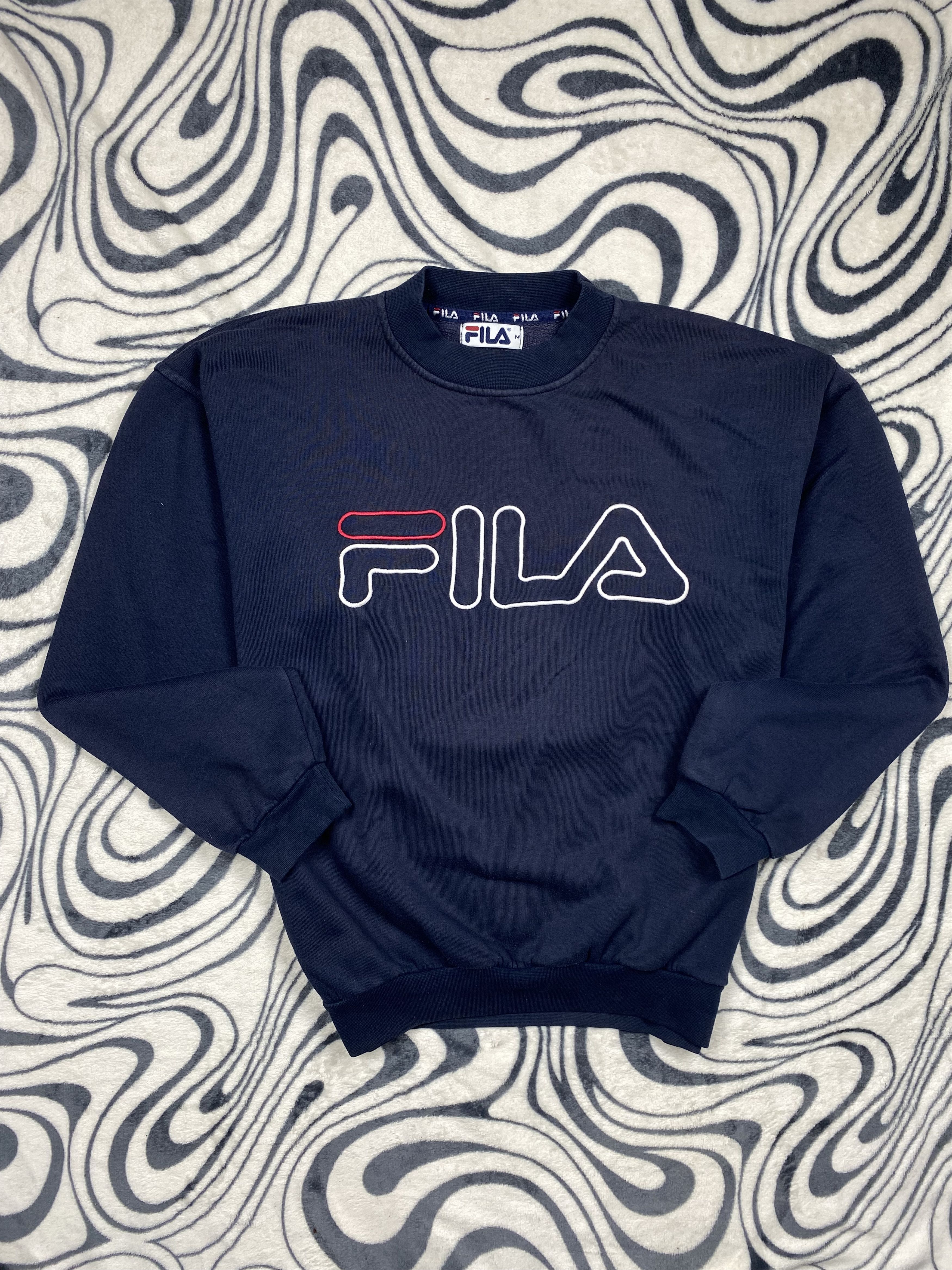 Fila Fila Vintage Mens Oversized Sweatshirt Size US M / EU 48-50 / 2 - 1 Thumbnail
