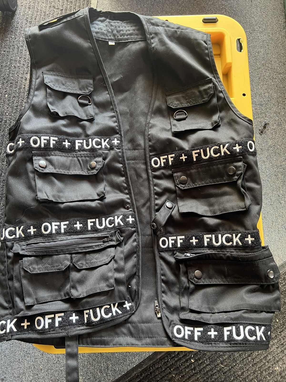 M+Rc Noir F*CK + OFF !lVest Size US XS / EU 42 / 0 - 1 Thumbnail