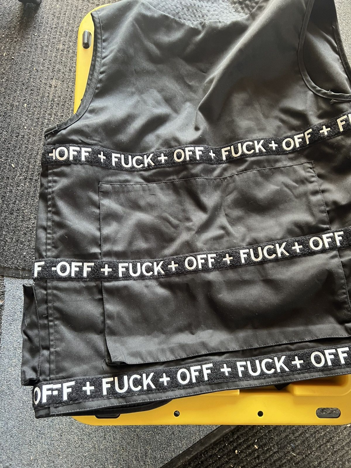 M+Rc Noir F*CK + OFF !lVest Size US XS / EU 42 / 0 - 3 Thumbnail