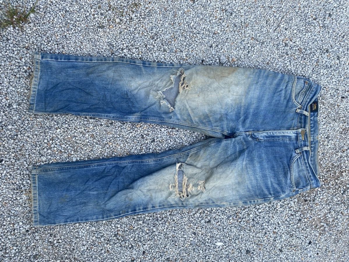 Vintage Thrashed Lee Riders Jeans Made In Japan ‼️RARE Size US 30 / EU 46 - 1 Thumbnail
