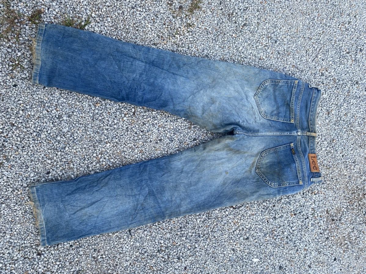 Vintage Thrashed Lee Riders Jeans Made In Japan ‼️RARE Size US 30 / EU 46 - 2 Thumbnail