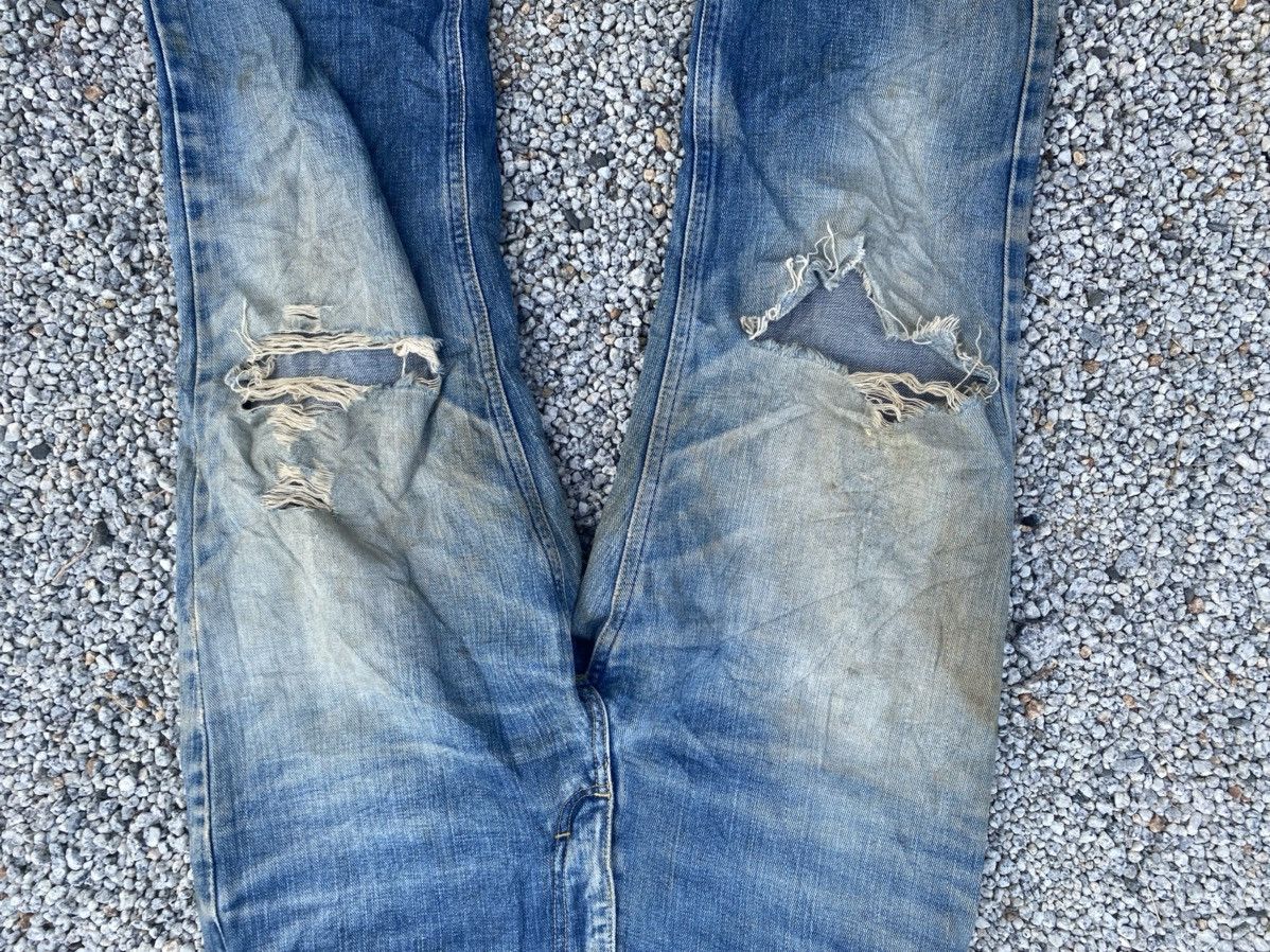 Vintage Thrashed Lee Riders Jeans Made In Japan ‼️RARE Size US 30 / EU 46 - 4 Thumbnail