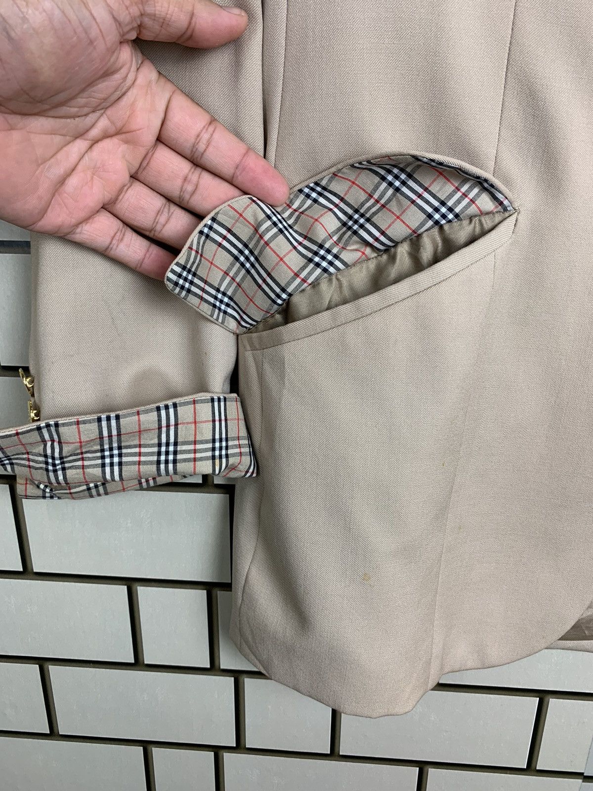 Burberry × Burberry Prorsum Vintage Burberrys Nova Check Size M / US 6-8 / IT 42-44 - 10 Thumbnail