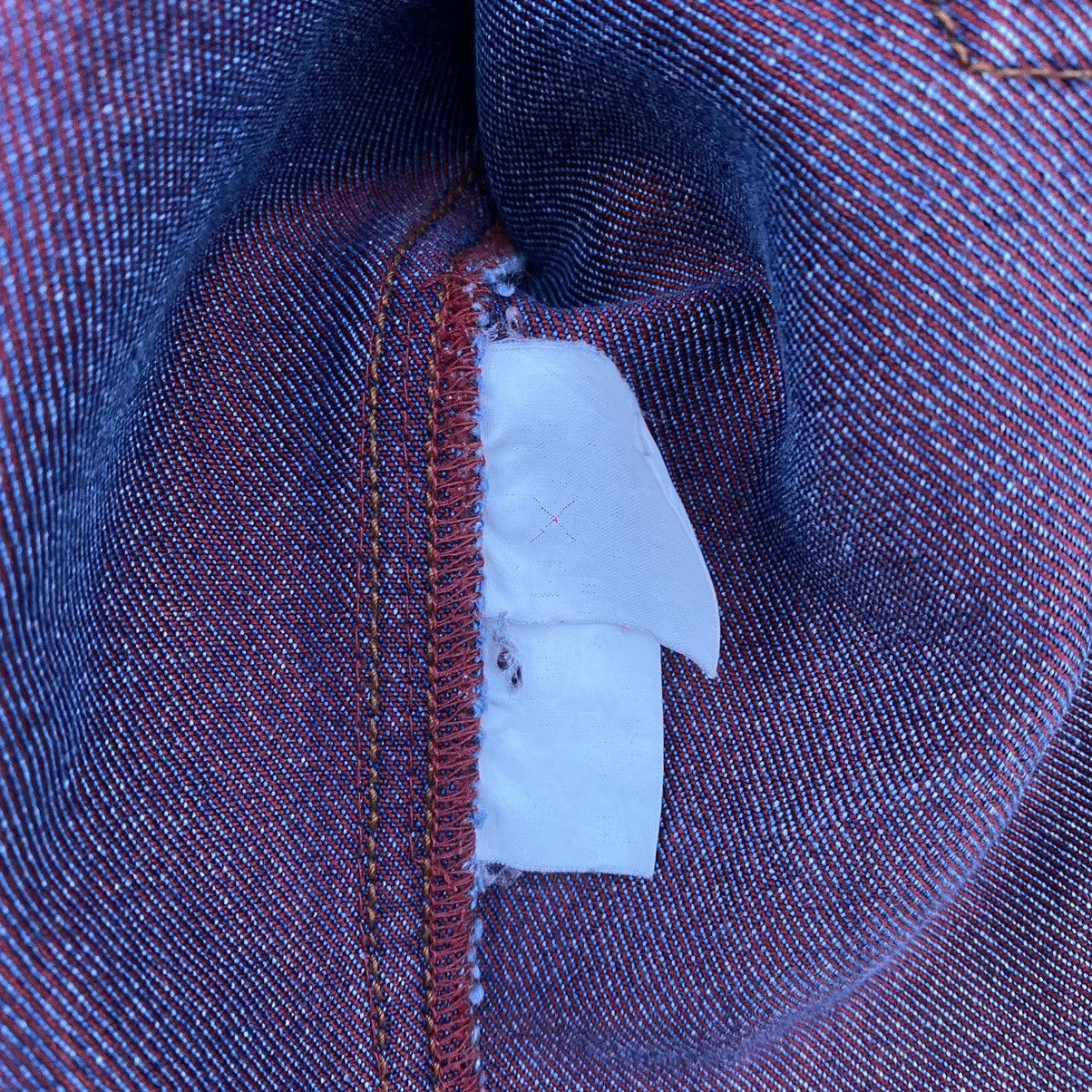 Japanese Brand Vtg Distressed Japanese Brand Acid Wash Denim Jacket Size US XXL / EU 58 / 5 - 11 Thumbnail
