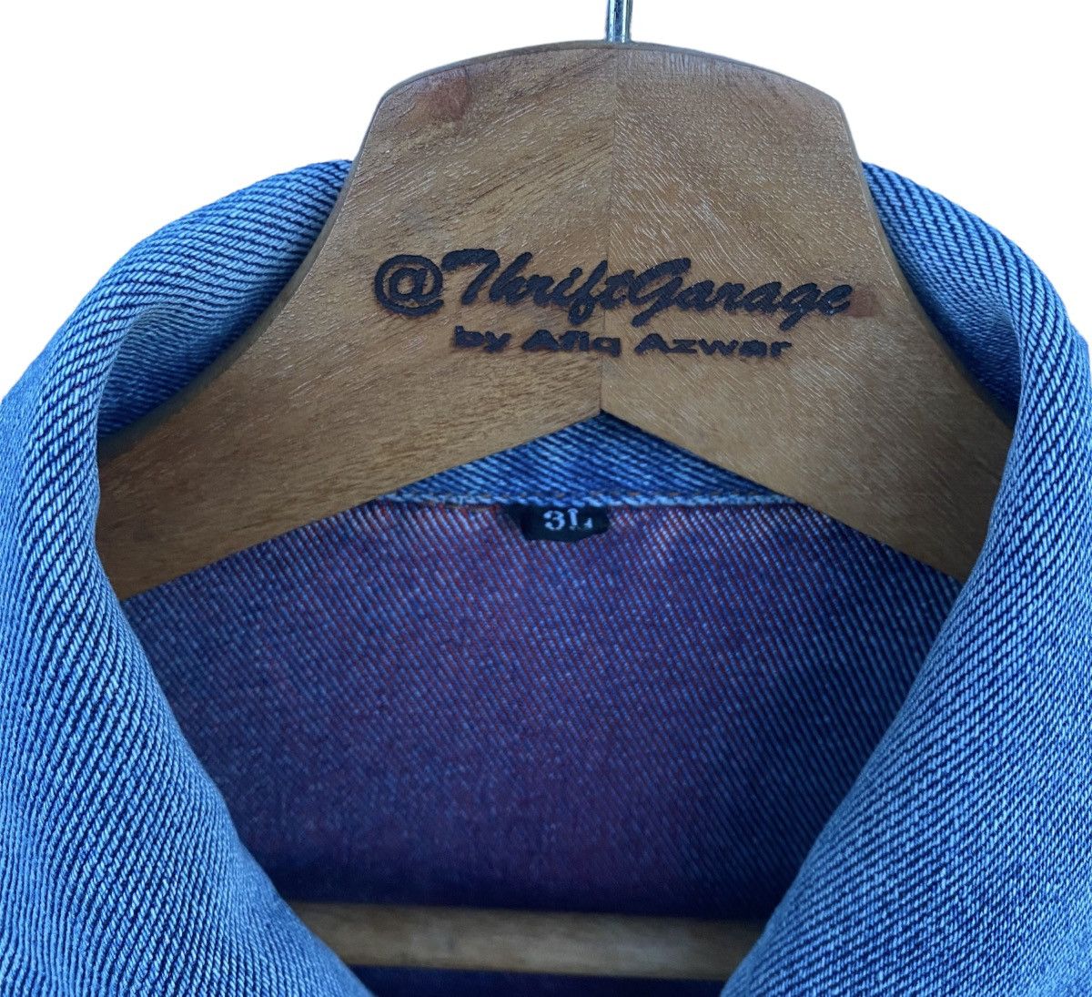 Japanese Brand Vtg Distressed Japanese Brand Acid Wash Denim Jacket Size US XXL / EU 58 / 5 - 3 Thumbnail