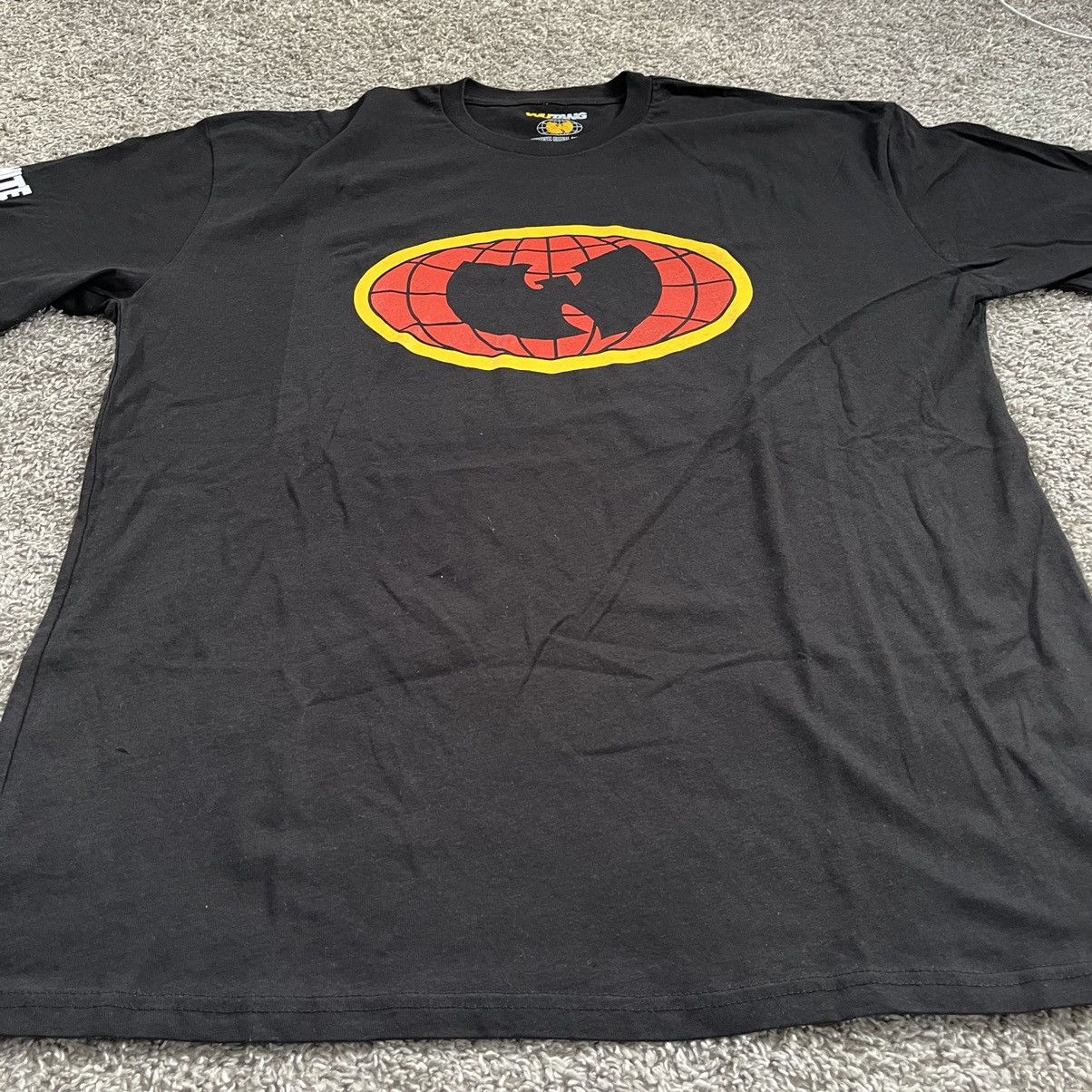 Wu-Tang Clan Wu-Wear Shirt Size 2XL Wu-Tang Black Shirt Wu Logo Gza Rza Size US XXL / EU 58 / 5 - 6 Thumbnail