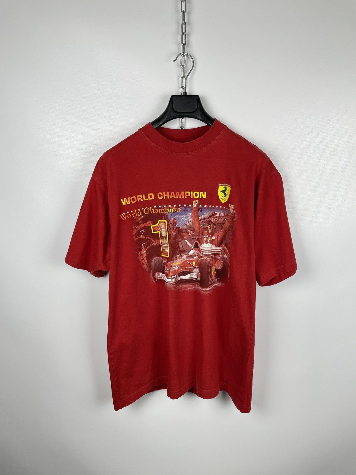 Ferrari × Formula 1 × Vintage Vintage 2000 Ferrari Michael Schumacher World Champion Tee Size US L / EU 52-54 / 3 - 2 Thumbnail