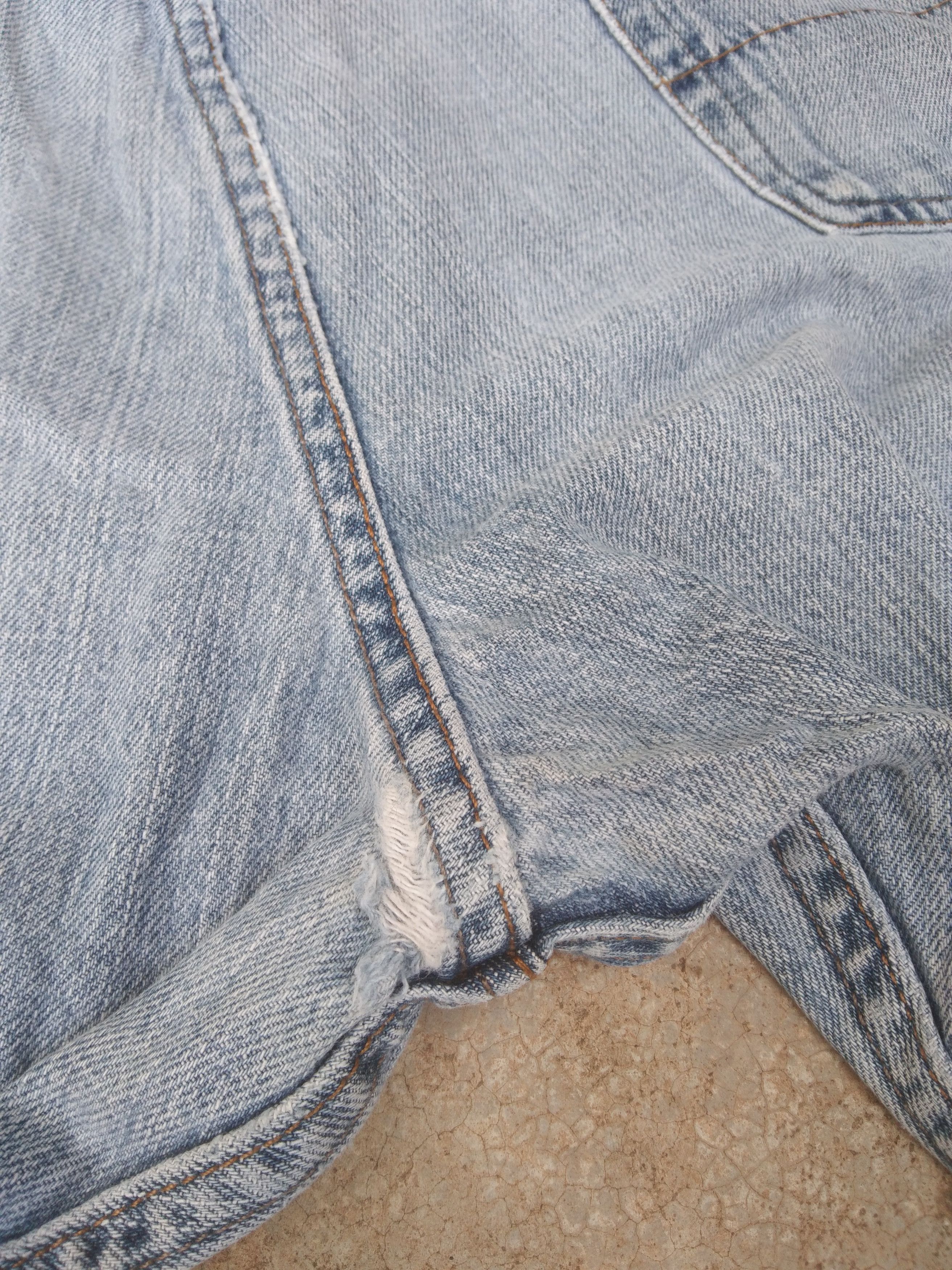 Levi's Vintage Levi's Signature Straight Leg Distressed Jeans 36x29 Size US 36 / EU 52 - 4 Thumbnail