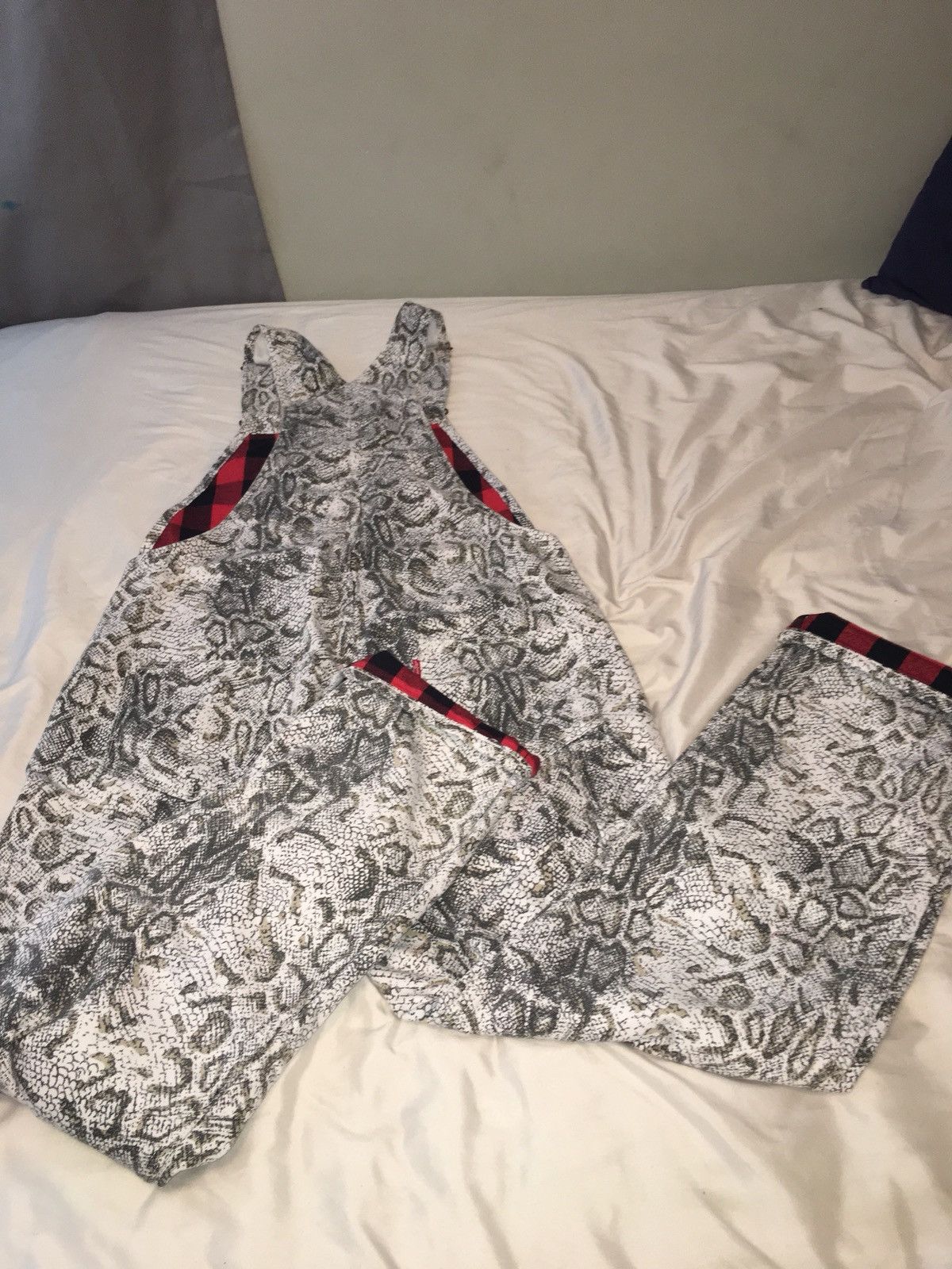 Supreme Snakeskin Overalls Supreme Levis Overalls Supreme