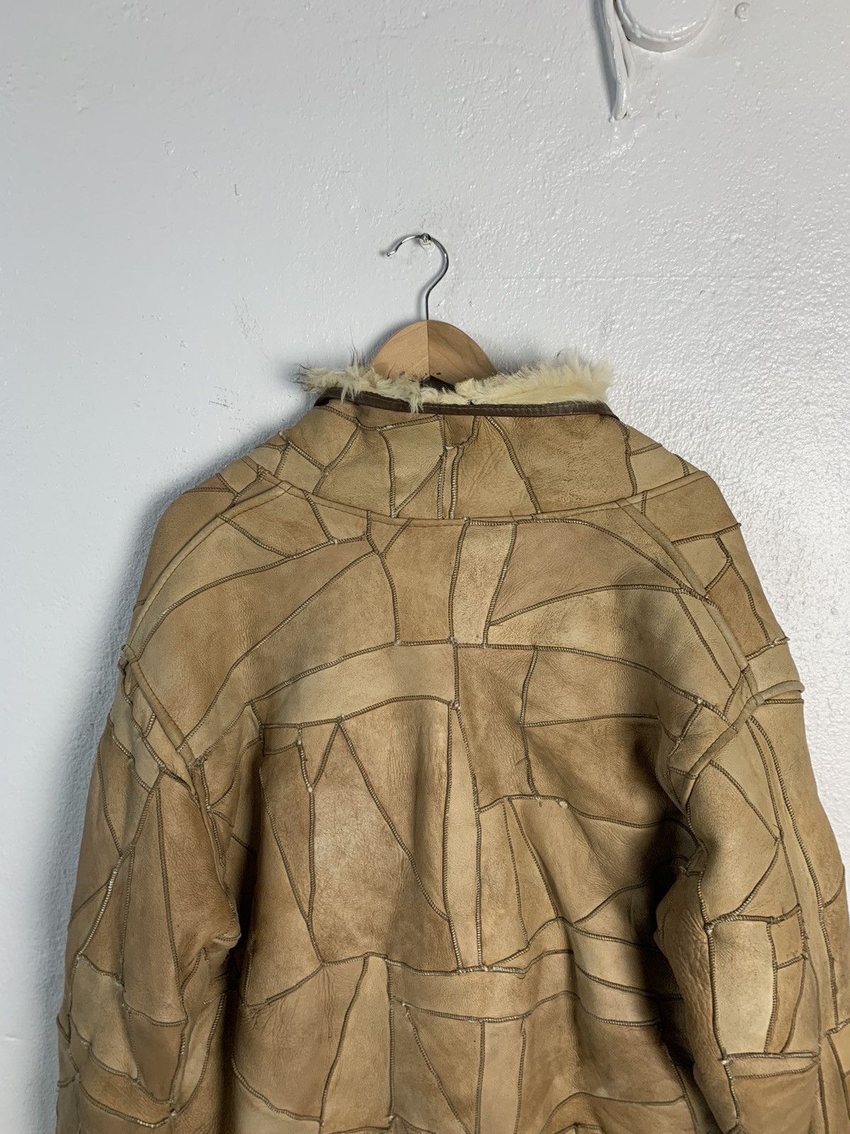 Japanese Brand Japanese Brand Patchwork Faux Fur Jacket Size US L / EU 52-54 / 3 - 8 Thumbnail