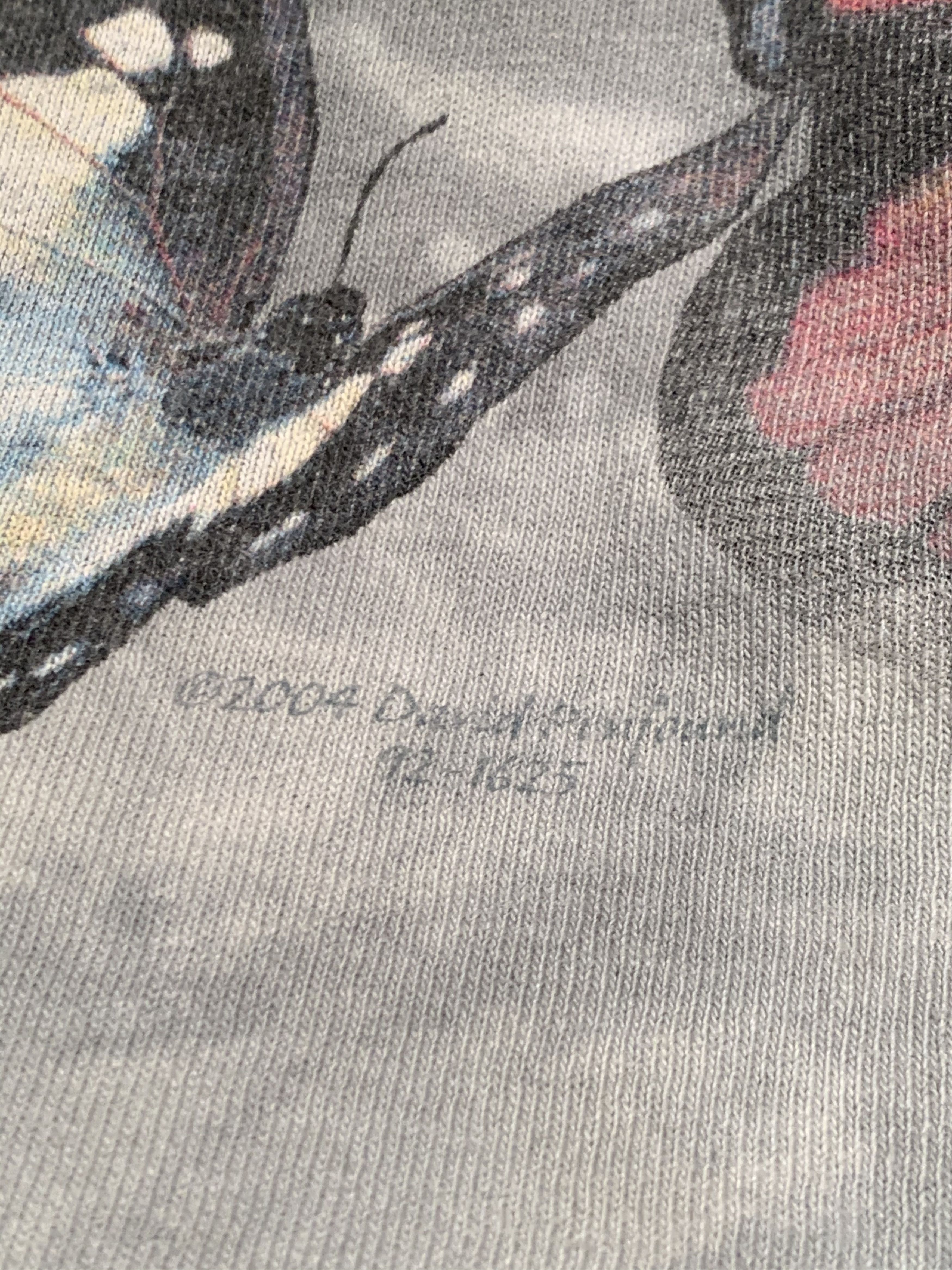 Vintage *RARE* Vintage 2004 Forest Butterfly Tie-Dye T-Shirt XL/2XL Size US XXL / EU 58 / 5 - 5 Thumbnail