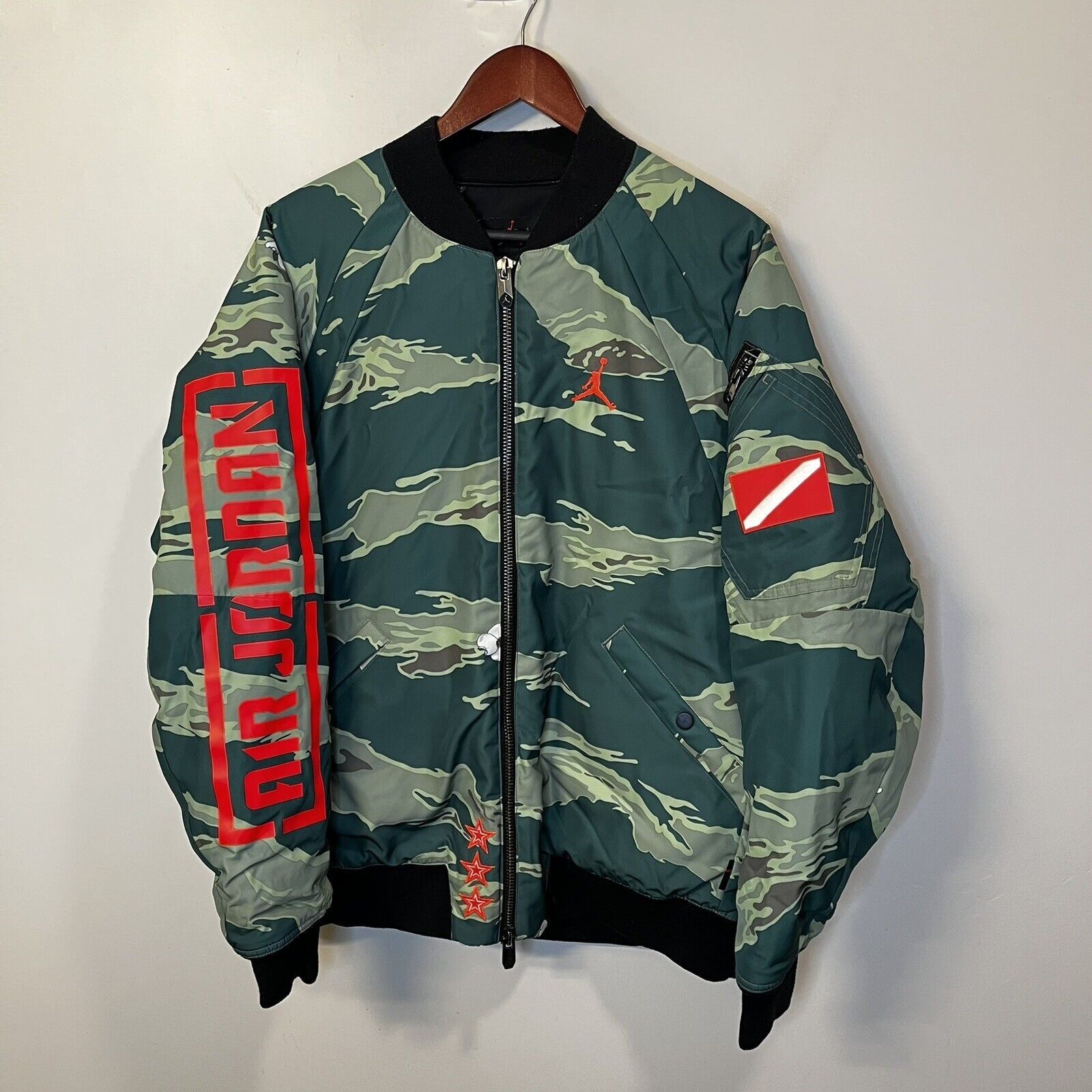 vintage jordan flight jacket