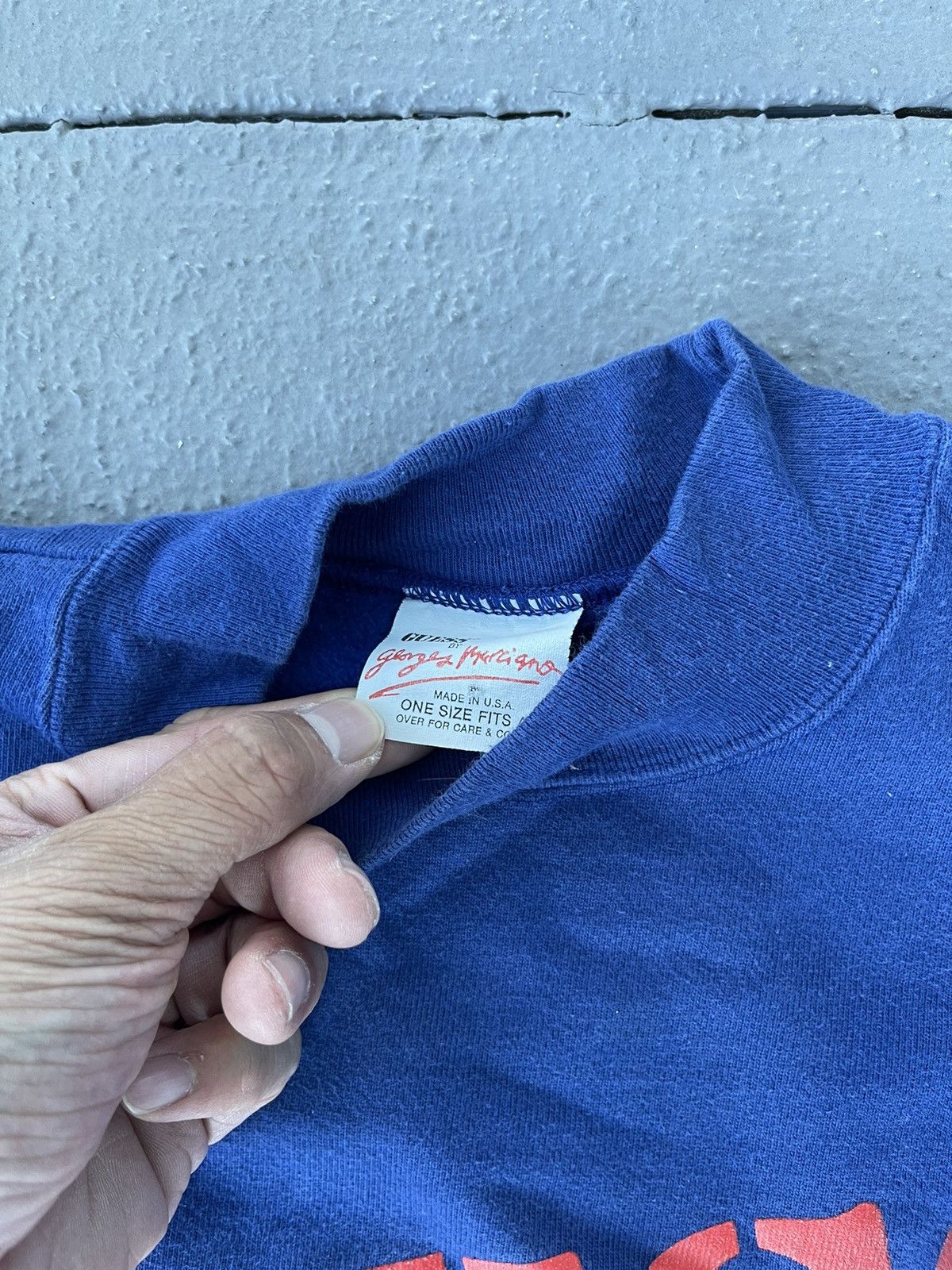 Guess × Vintage 90s Guess Spell Out Retro Crewneck Sweatshirt Size US S / EU 44-46 / 1 - 2 Thumbnail