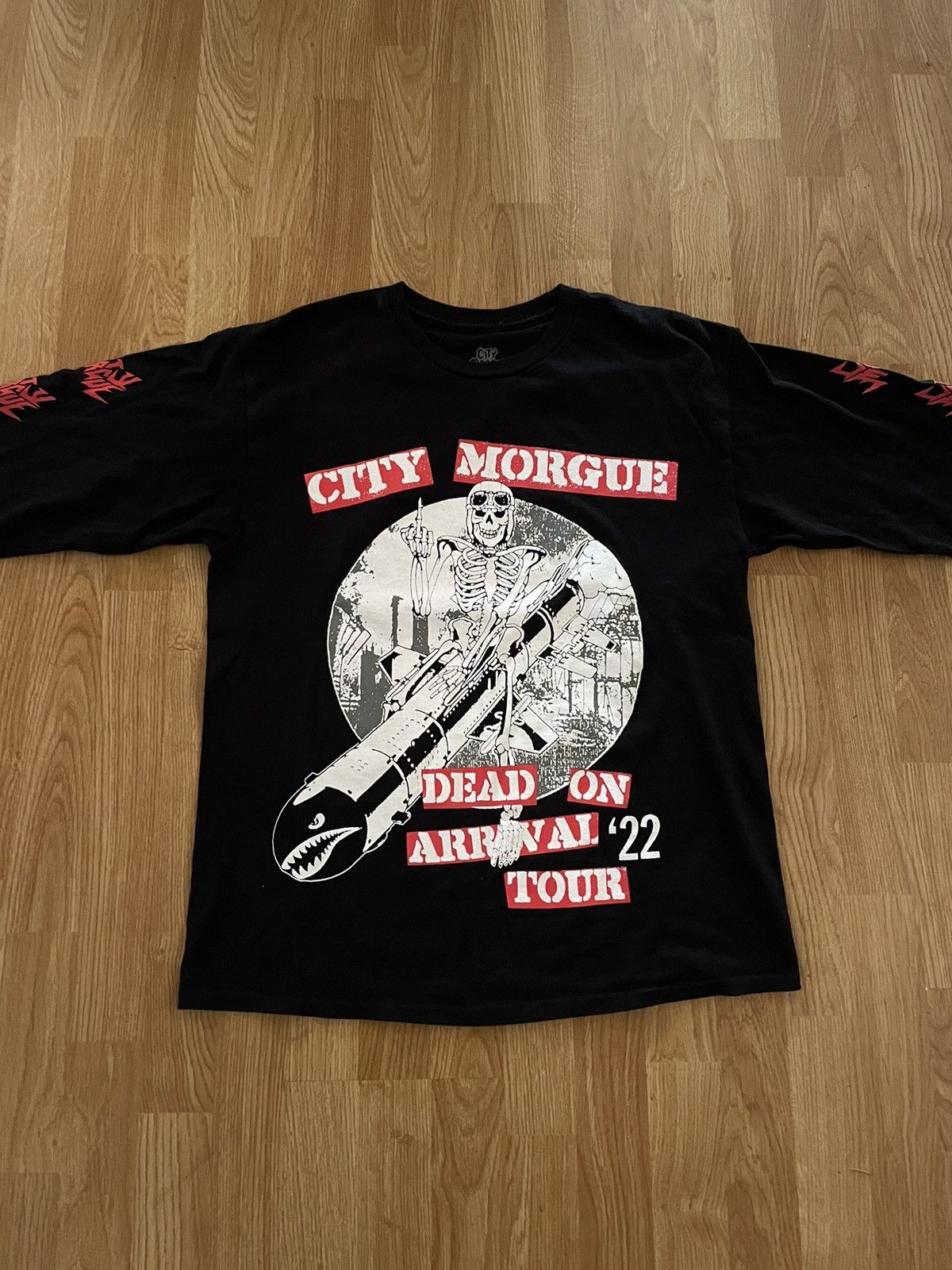 ABVHVN newest x SMRTDEATH Designer Death Long Sleeve