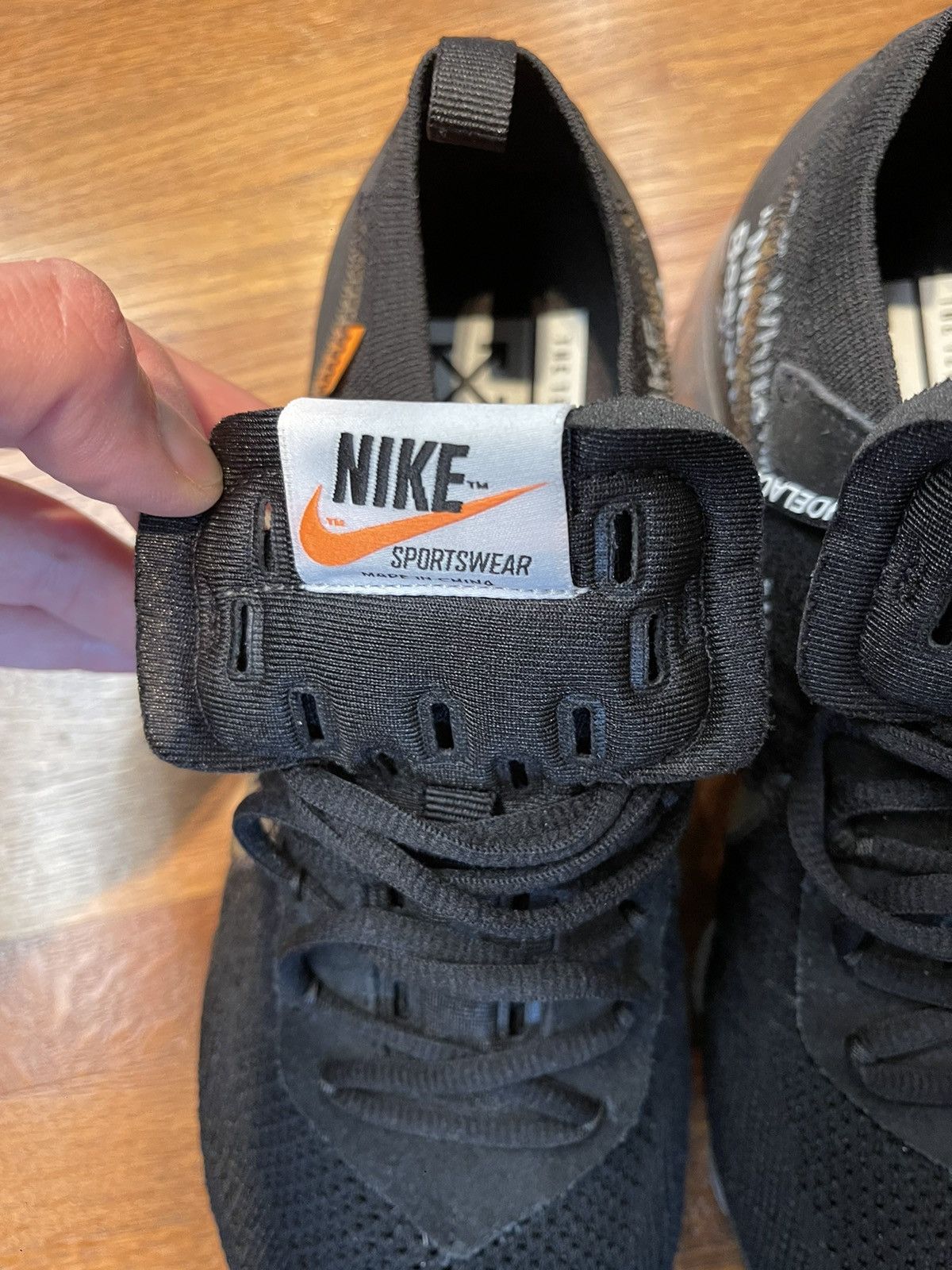 Nike × Off-White Nike Air VaporMax Off-White black (2018) Shoes Size US 11 / EU 44 - 8 Thumbnail
