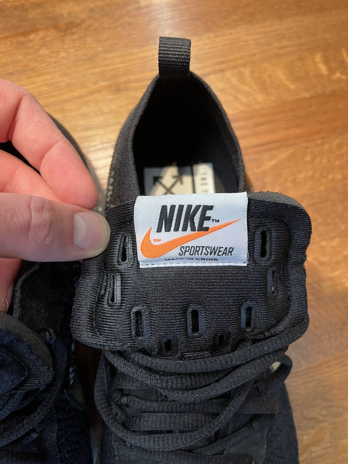 Nike × Off-White Nike Air VaporMax Off-White black (2018) Shoes Size US 11 / EU 44 - 7 Thumbnail