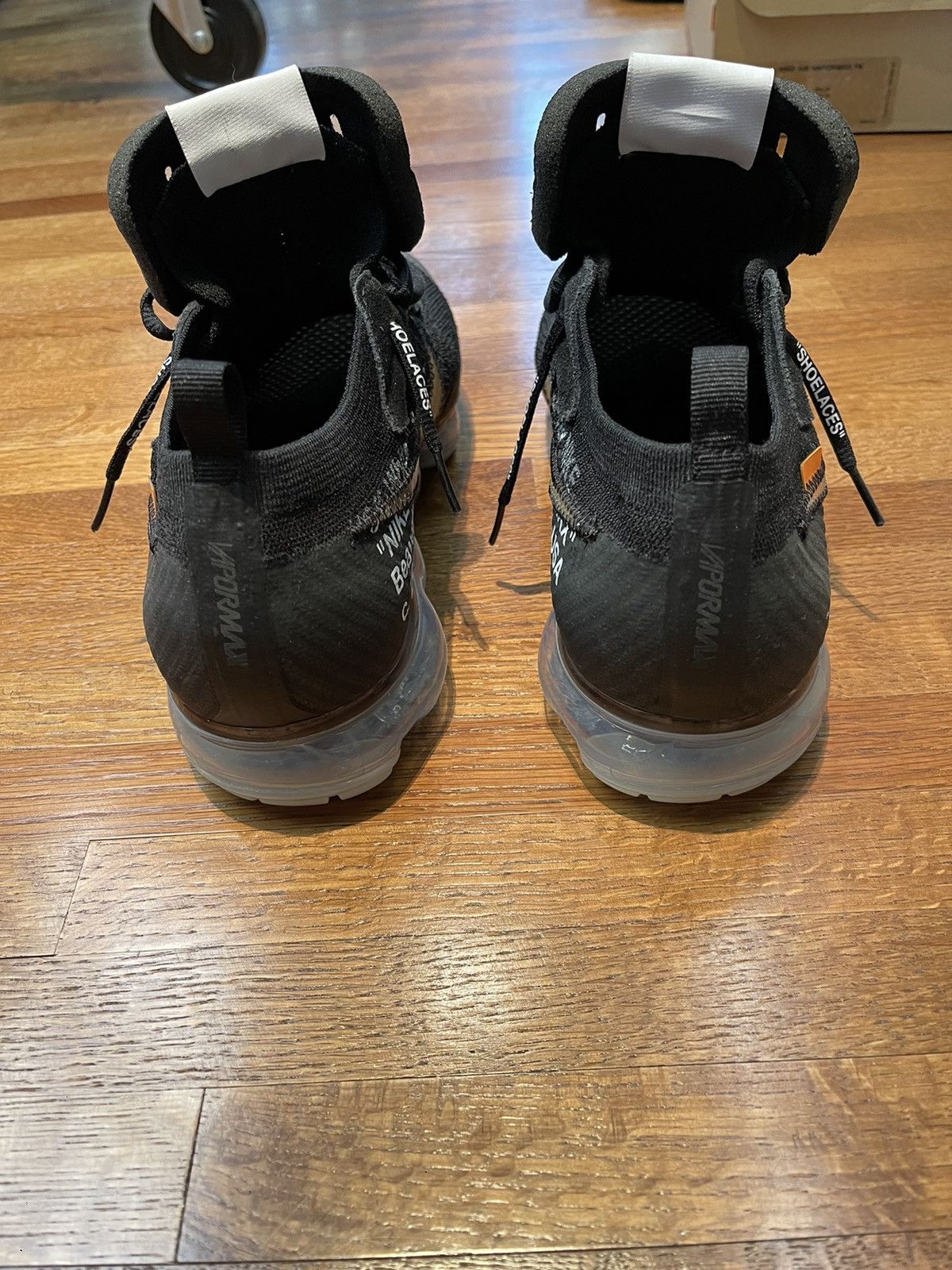 Nike × Off-White Nike Air VaporMax Off-White black (2018) Shoes Size US 11 / EU 44 - 4 Thumbnail