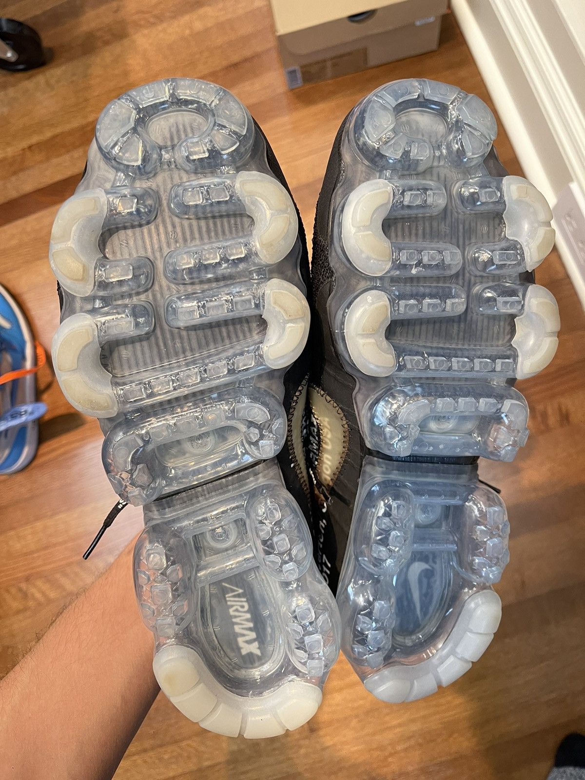 Nike × Off-White Nike Air VaporMax Off-White black (2018) Shoes Size US 11 / EU 44 - 5 Thumbnail