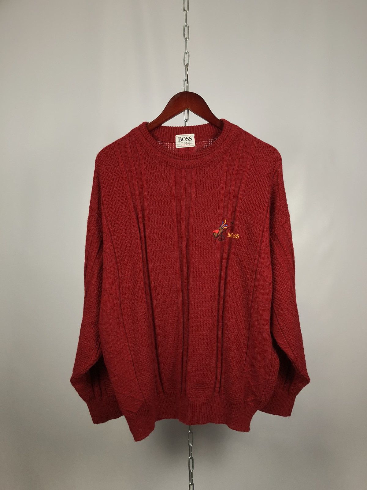 Hugo Boss Hugo Boss vintage sweater Size US XL / EU 56 / 4 - 1 Thumbnail