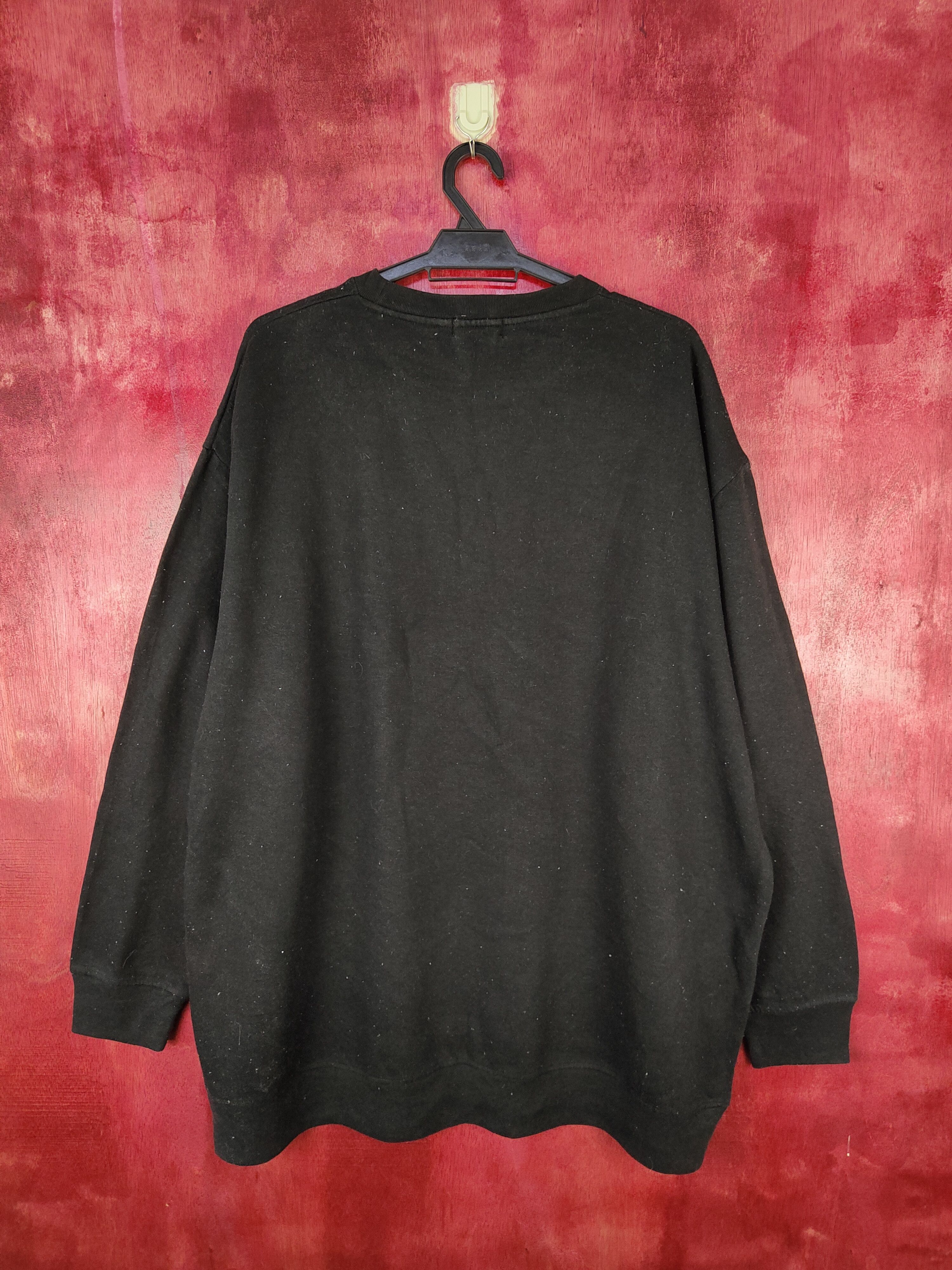 Japanese Brand Smack Aspiration Black Sweatshirt #5769 Size US XXL / EU 58 / 5 - 7 Thumbnail