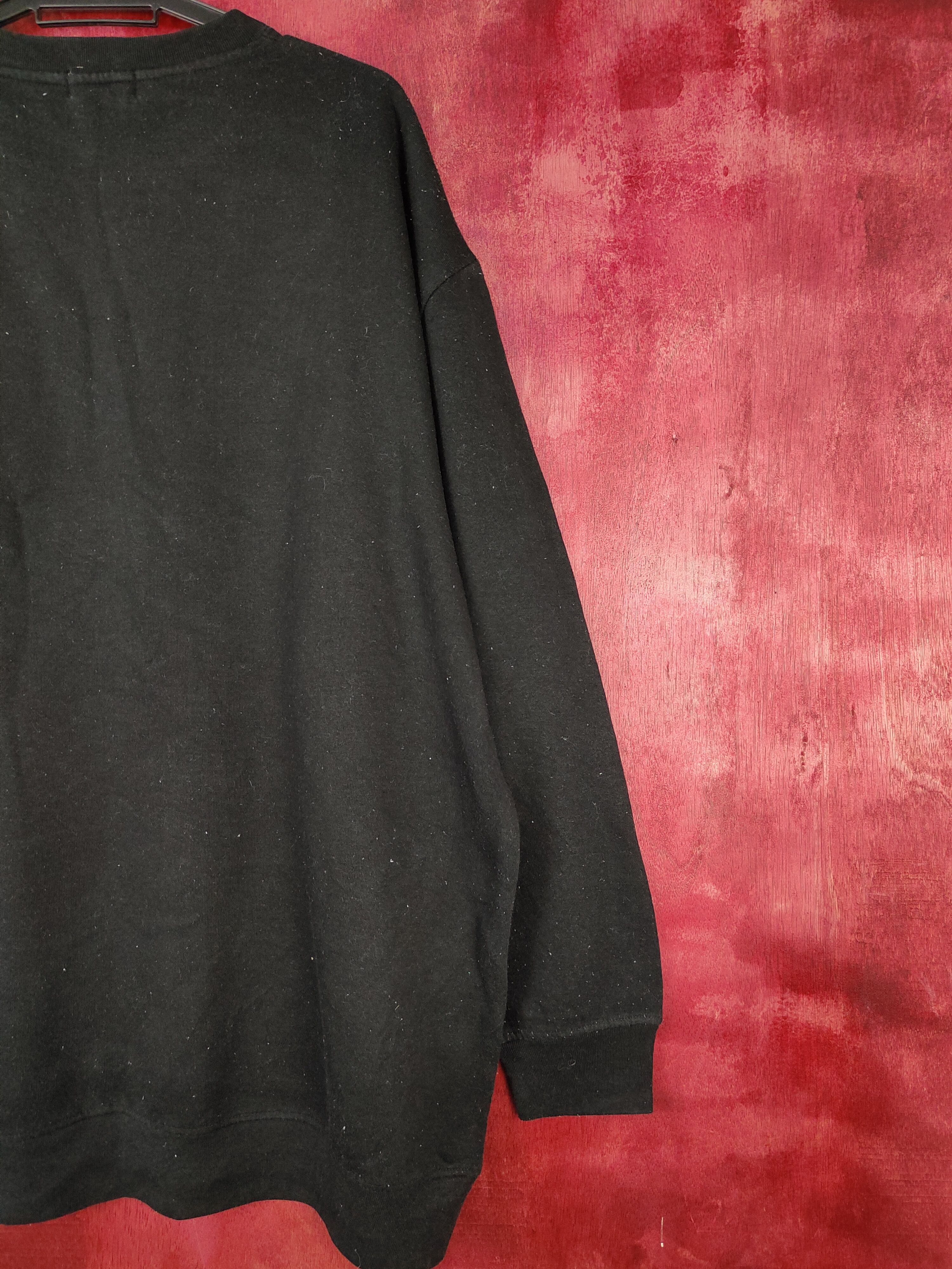 Japanese Brand Smack Aspiration Black Sweatshirt #5769 Size US XXL / EU 58 / 5 - 9 Thumbnail