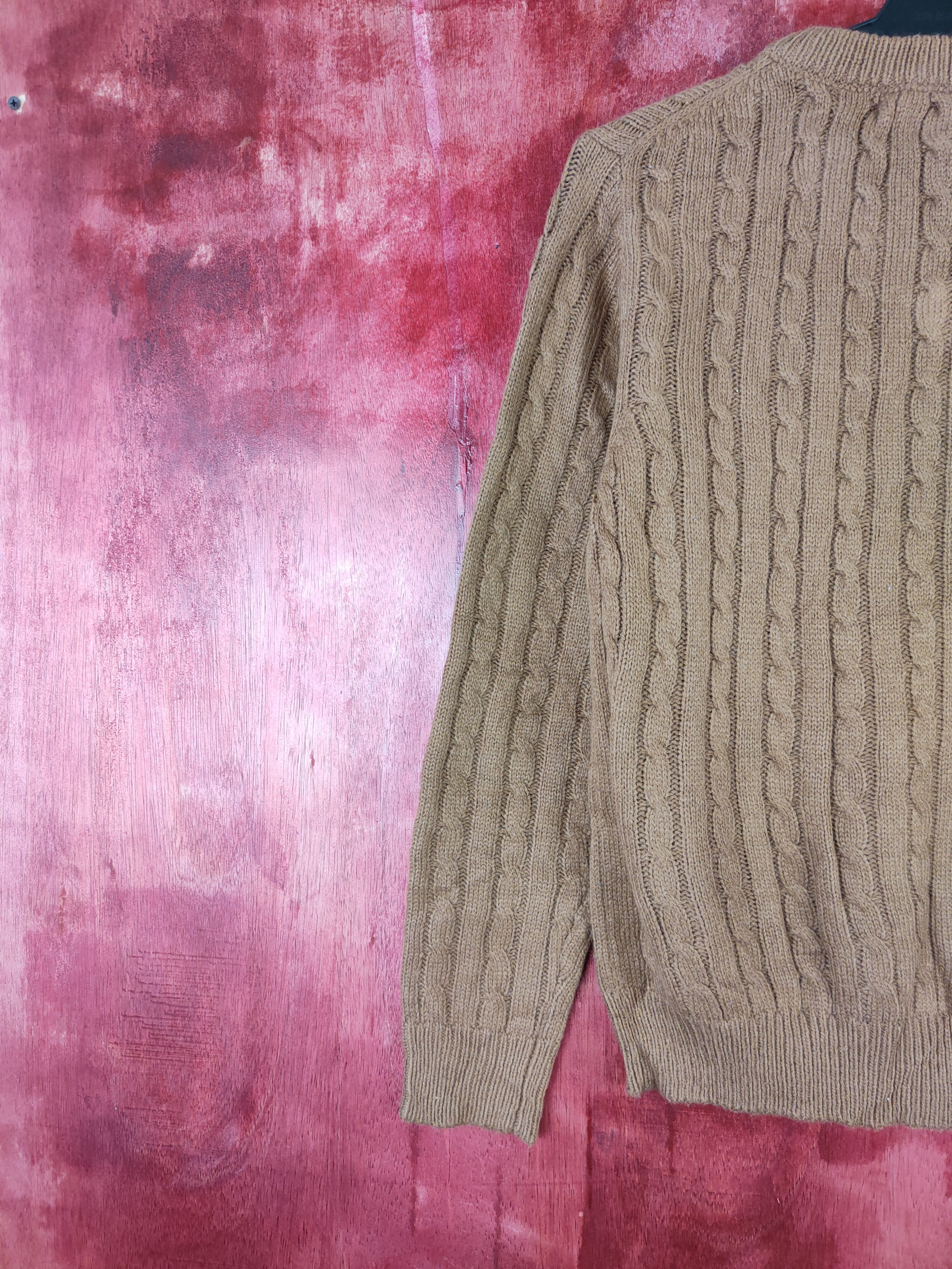 Homespun Knitwear × Japanese Brand Emsexcite Brown Knitwear Sweater #5932 Size M / US 6-8 / IT 42-44 - 8 Thumbnail
