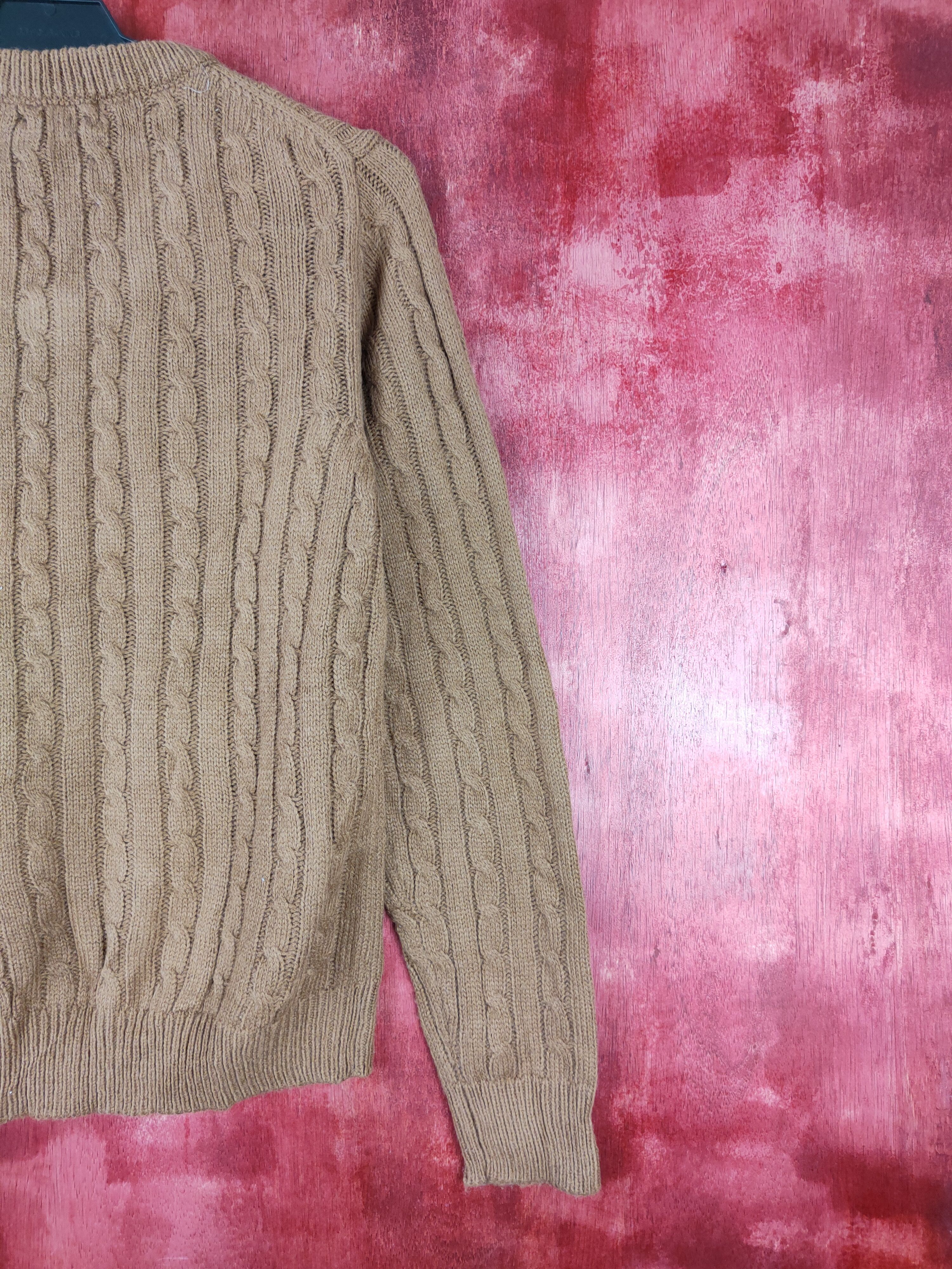 Homespun Knitwear × Japanese Brand Emsexcite Brown Knitwear Sweater #5932 Size M / US 6-8 / IT 42-44 - 9 Thumbnail
