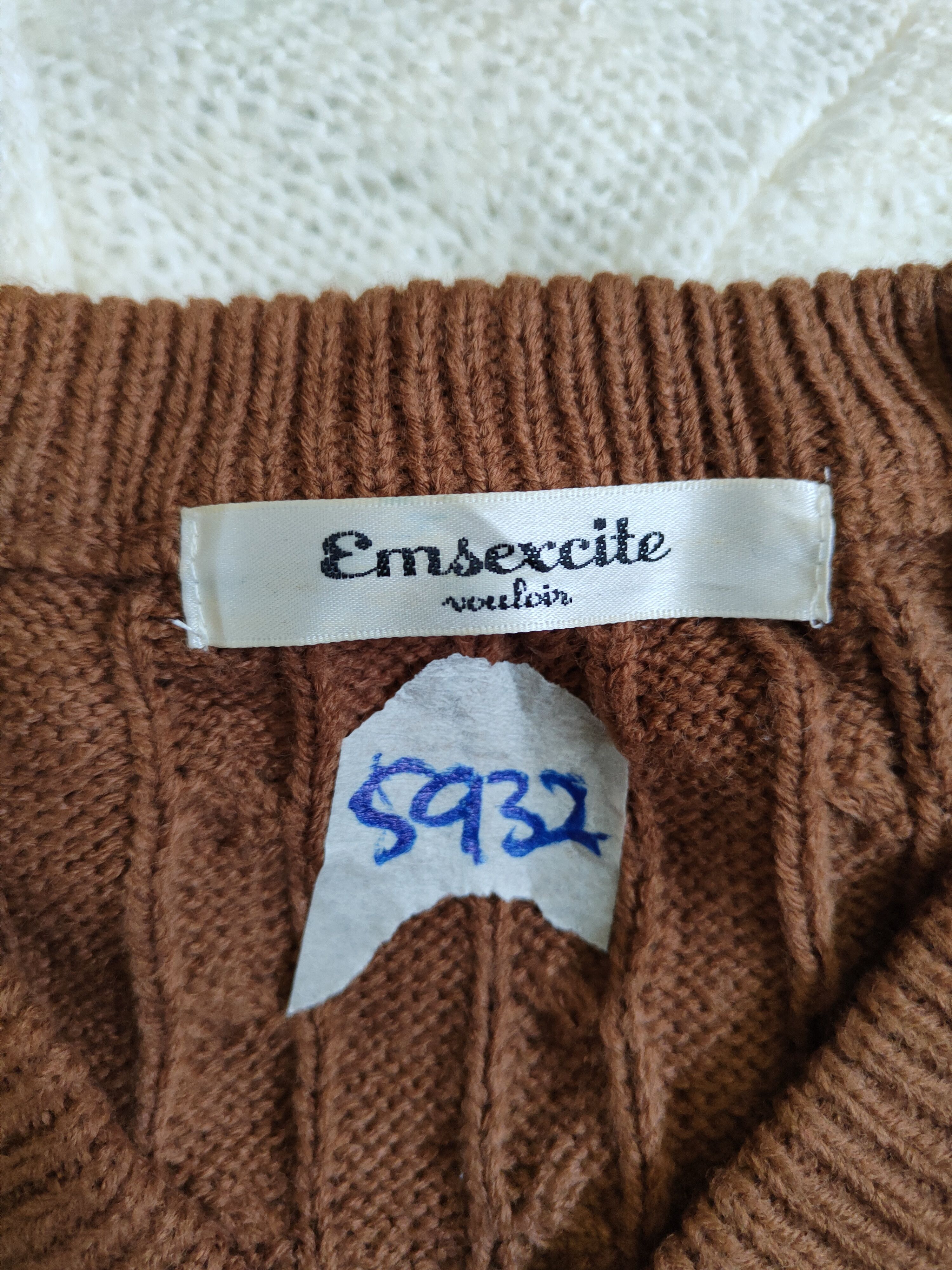 Homespun Knitwear × Japanese Brand Emsexcite Brown Knitwear Sweater #5932 Size M / US 6-8 / IT 42-44 - 11 Thumbnail
