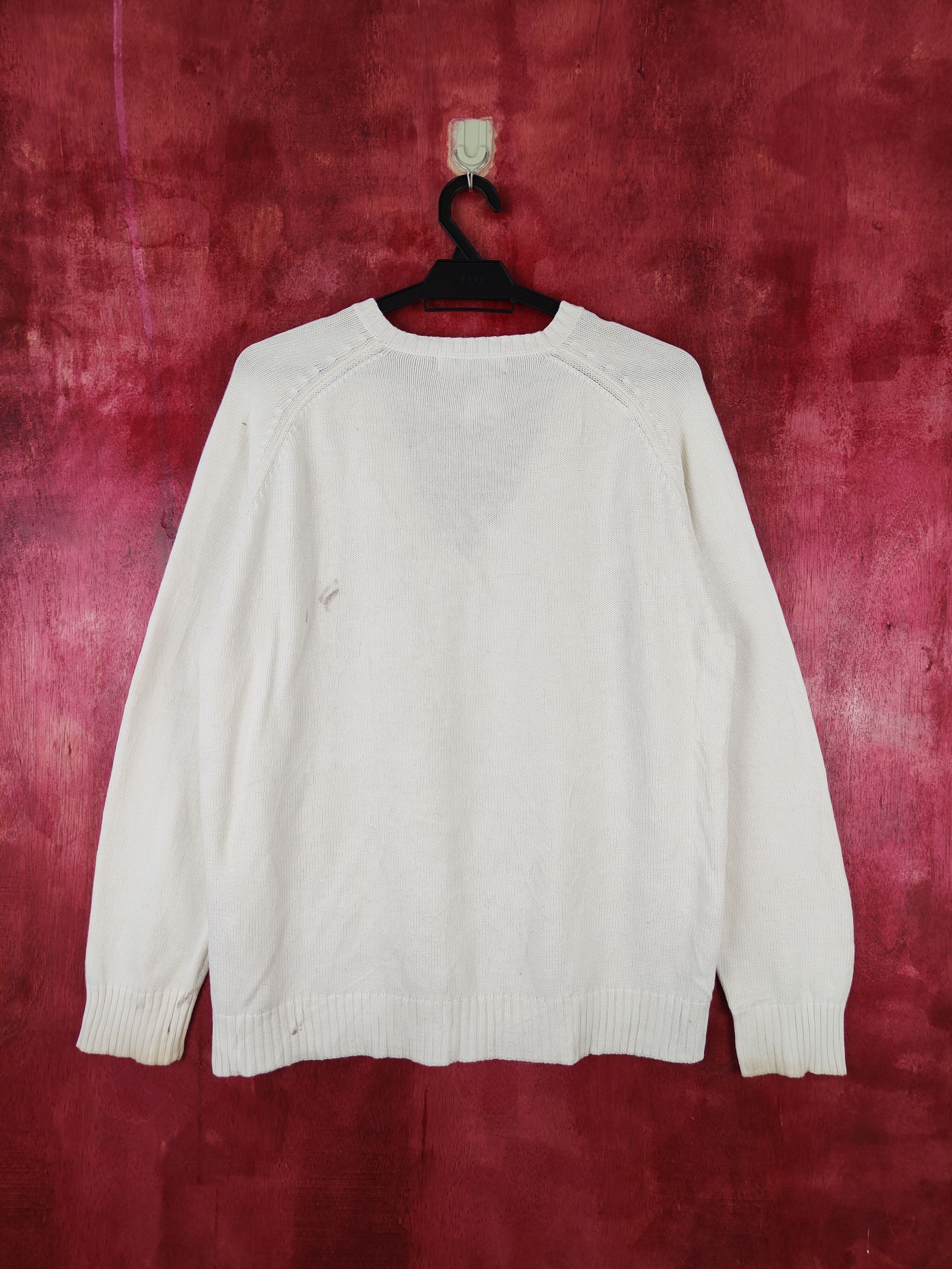 Japanese Brand East Boy White Knitwear Sweater #5927 Size US L / EU 52-54 / 3 - 8 Thumbnail