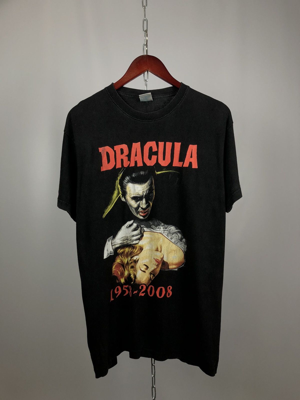Vintage Dracula vintage cult movie tee Size US L / EU 52-54 / 3 - 1 Thumbnail