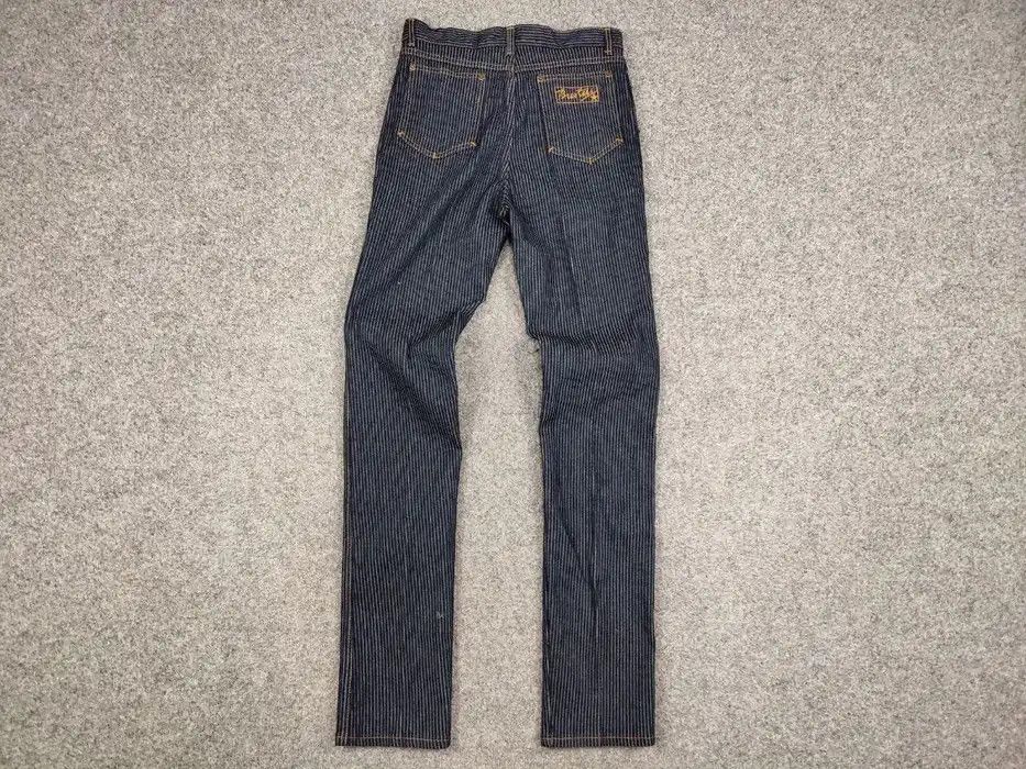 Japanese Brand Vintage 90's Japan Brutus Striped Denim Jeans Size US 31 - 6 Thumbnail