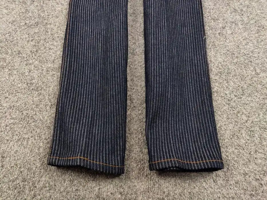 Japanese Brand Vintage 90's Japan Brutus Striped Denim Jeans Size US 31 - 4 Thumbnail