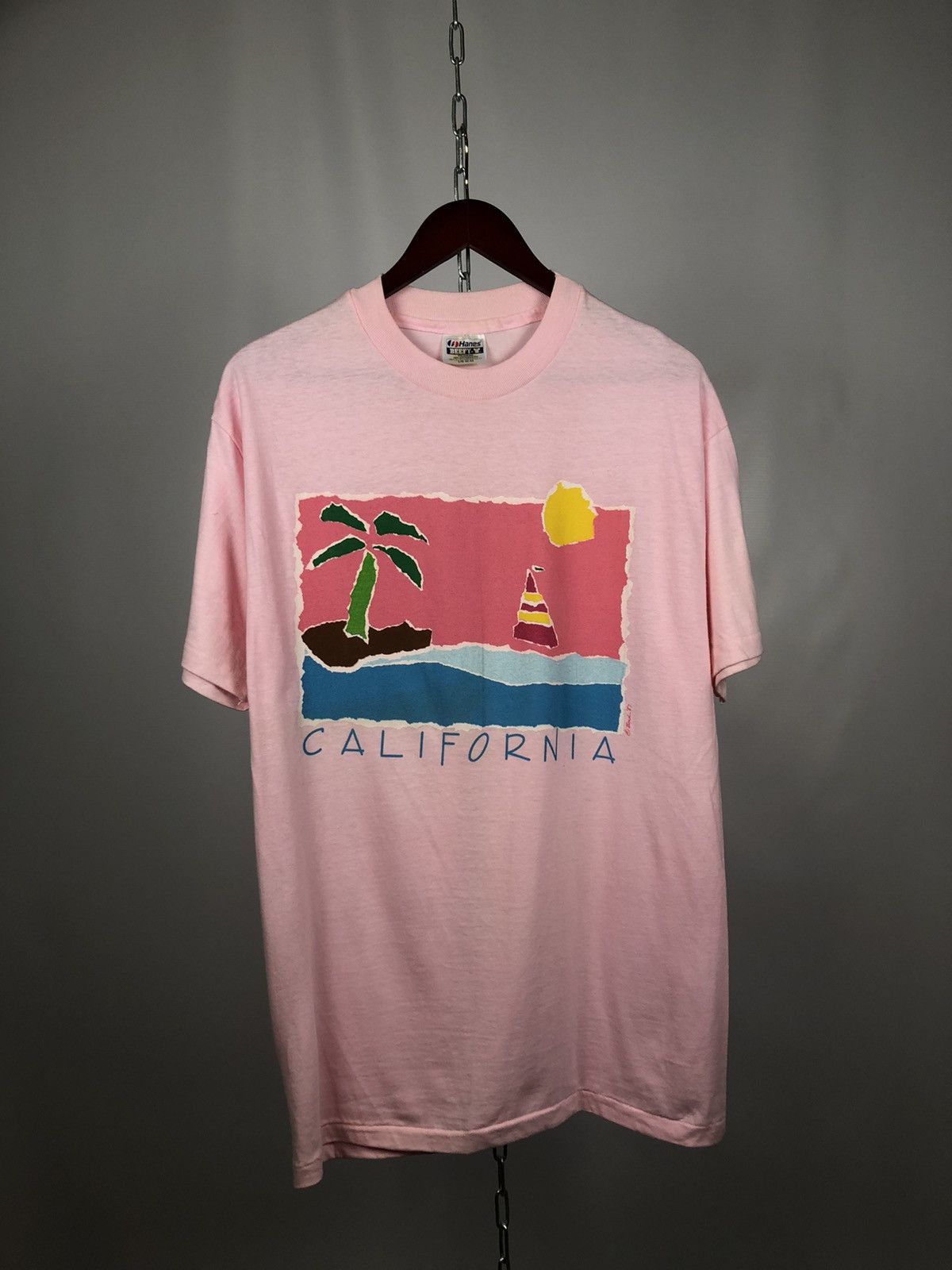 Vintage California made in USA vintage tee Size US XL / EU 56 / 4 - 1 Thumbnail