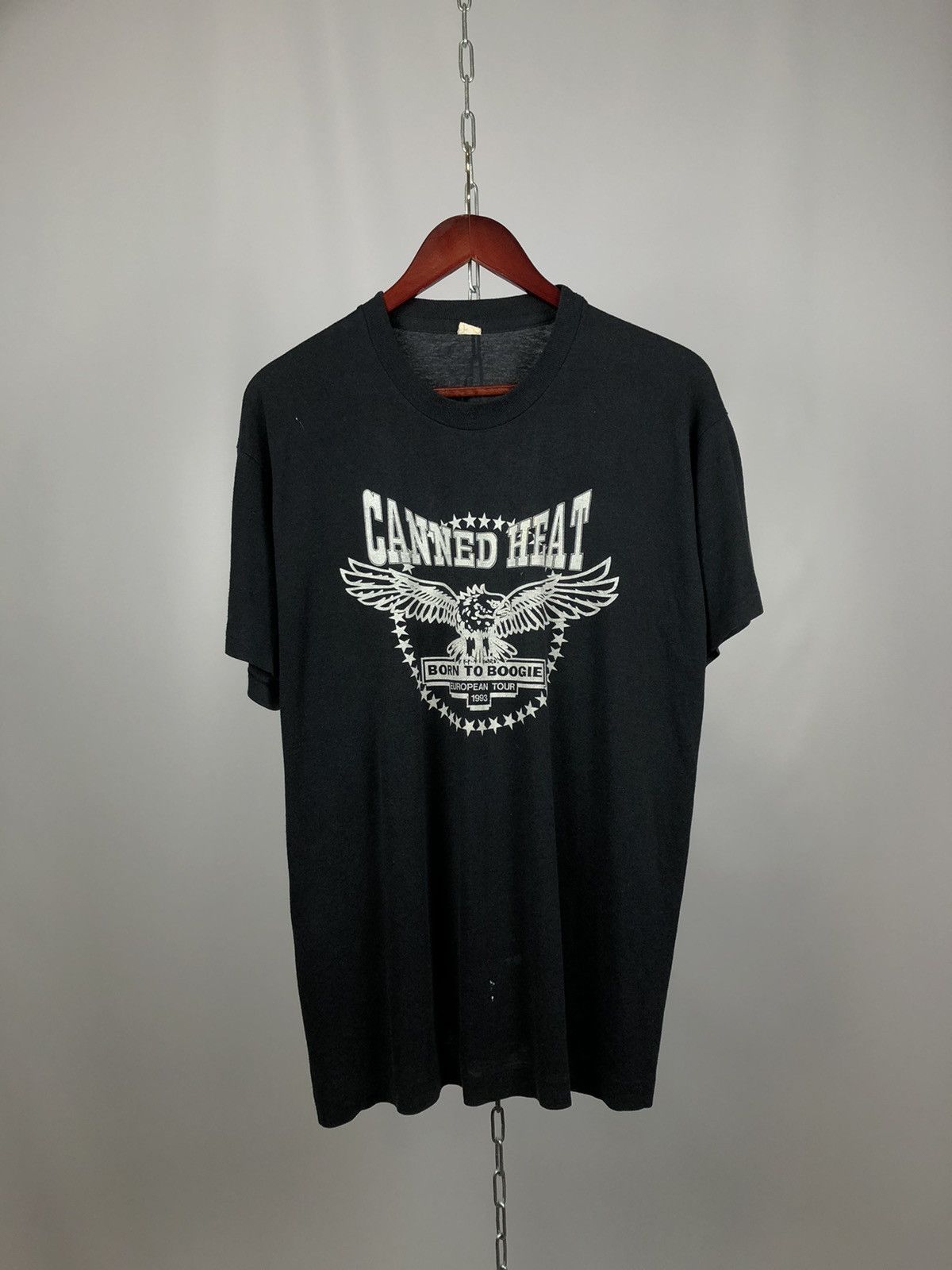 Canned Heat 1993 vintage band tour tee